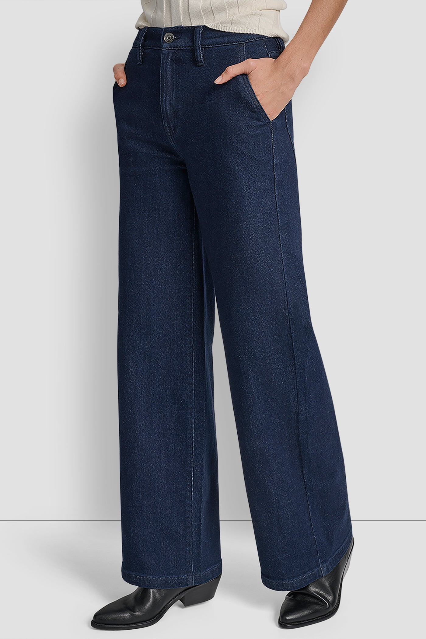 HIGH RISE TAILORED TROUSER 31 INCH INSEAM VIEW 3 | New Arrivals