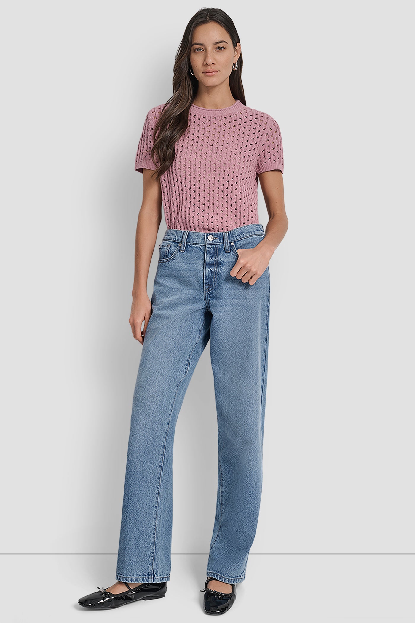 VESEY MID RISE RELAXED STRAIGHT 32 INCH INSEAM VIEW 7 | Denim Destination