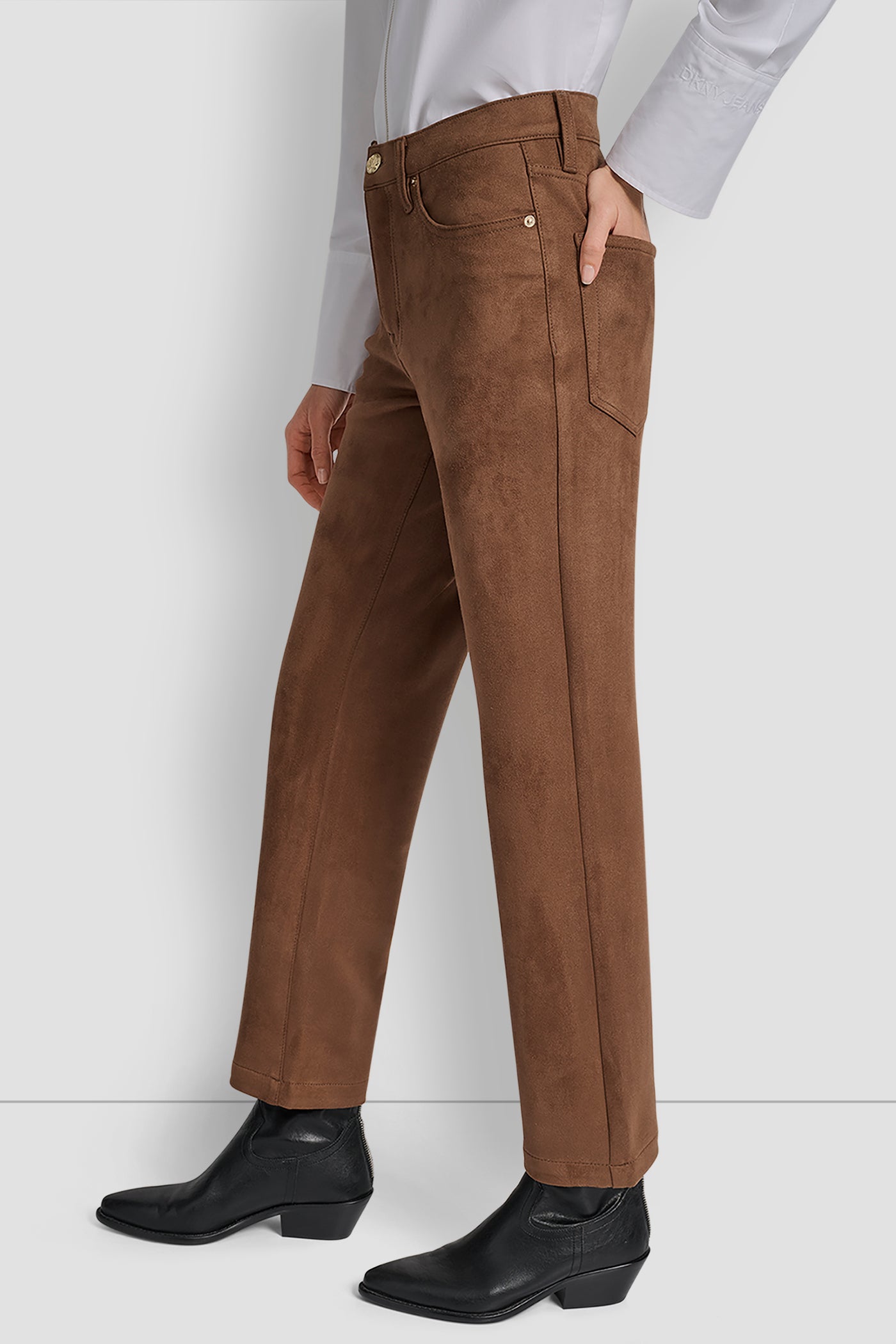 MID RISE CLASSIC STRAIGHT 29 INCH INSEAM VIEW 3 | New Arrivals