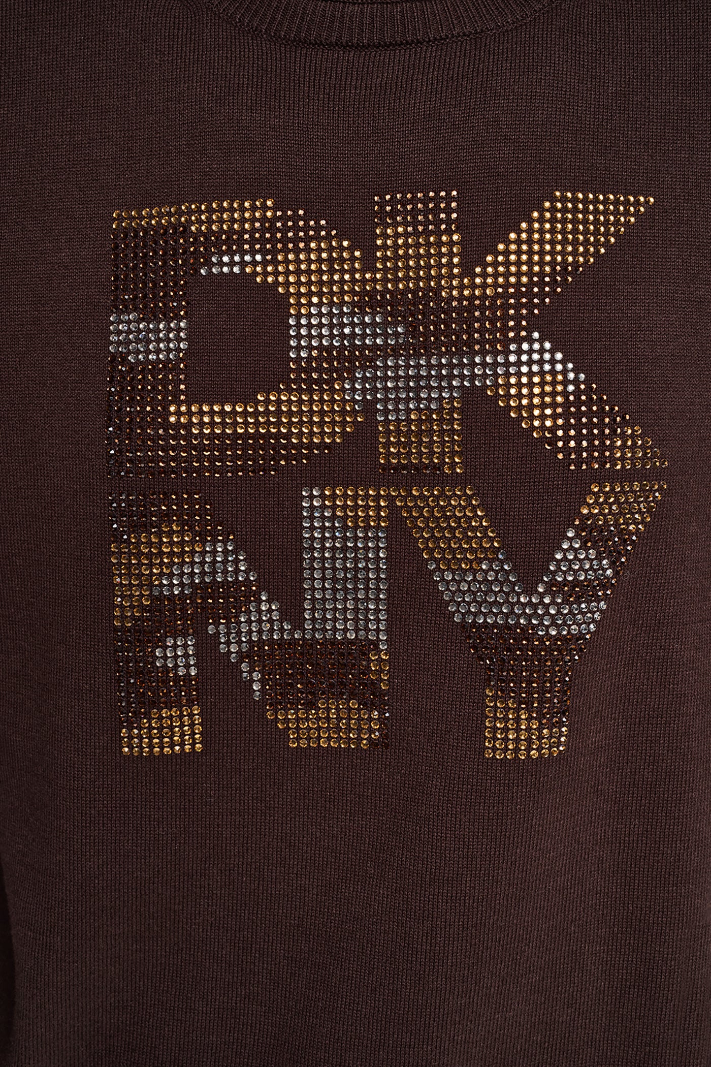 CAMO RHINESTONE LOGO SWEATER VIEW 7