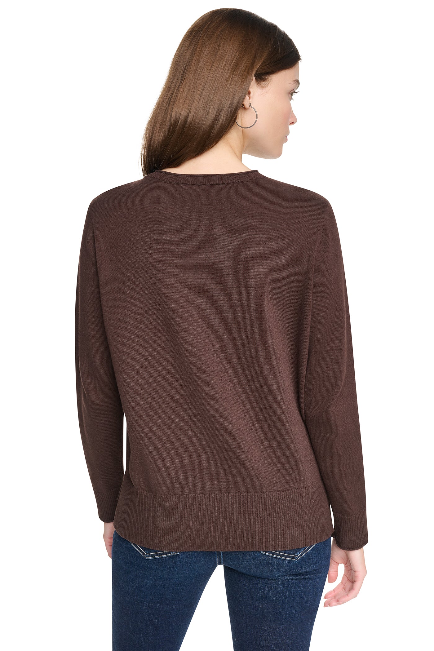 CAMO RHINESTONE LOGO SWEATER VIEW 4