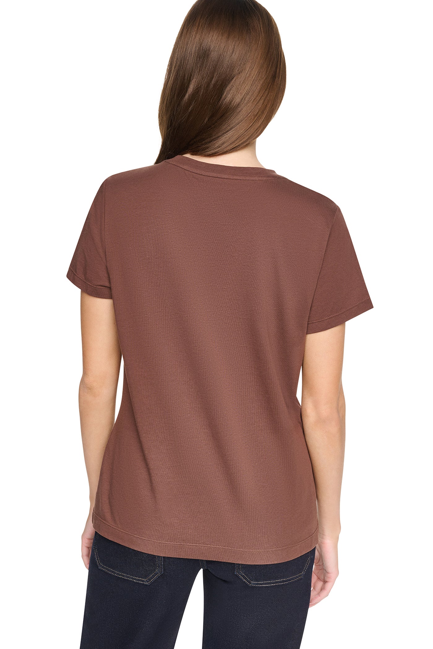 CRYSTAL DISTRESSED LOGO TEE VIEW 3