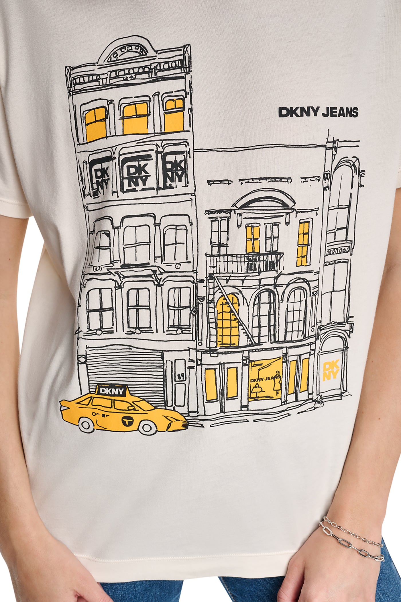 DOWNTOWN SKETCH TEE VIEW 5 | New clothing