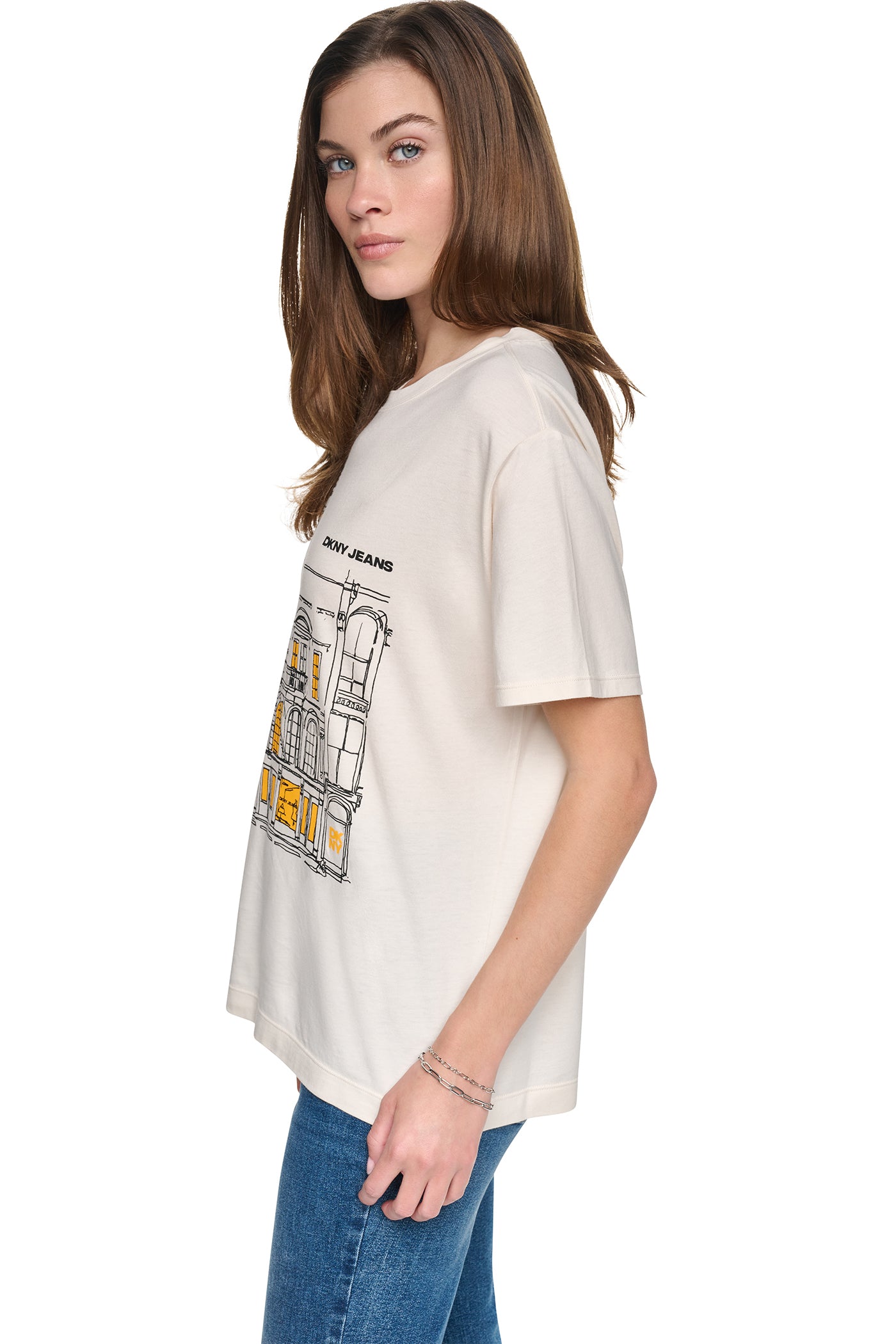 DOWNTOWN SKETCH TEE VIEW 3 | New clothing