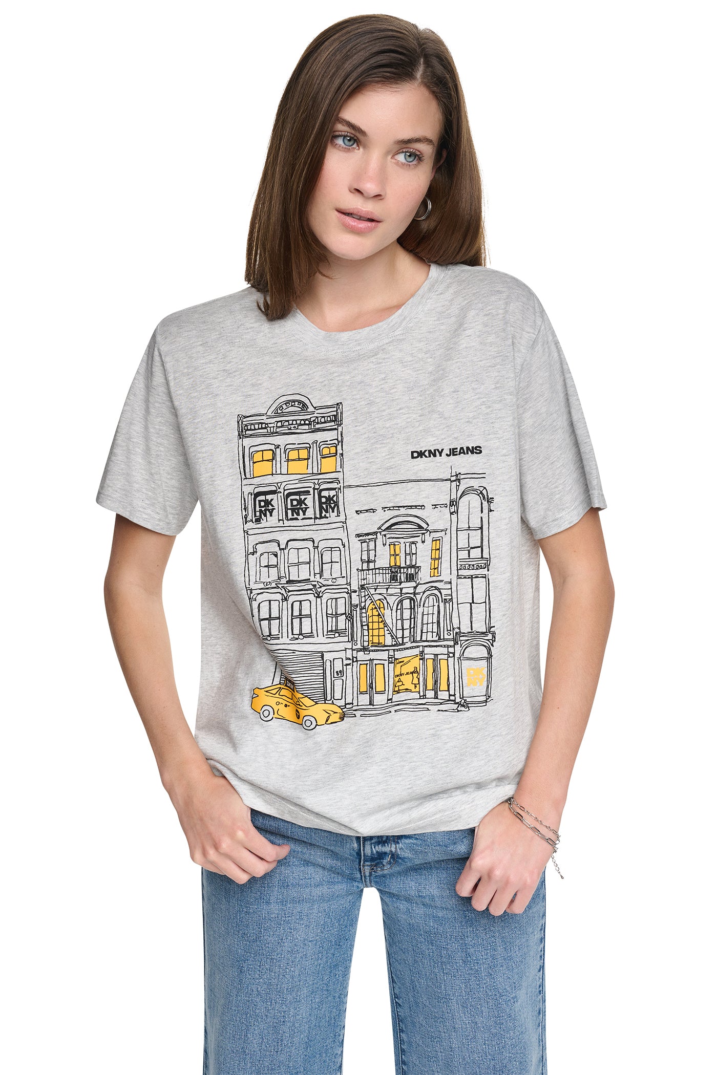 DOWNTOWN SKETCH TEE VIEW 4 | New clothing