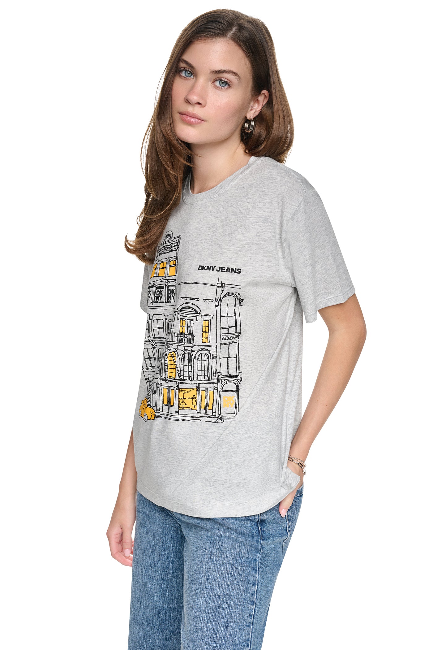 DOWNTOWN SKETCH TEE VIEW 3 | New clothing