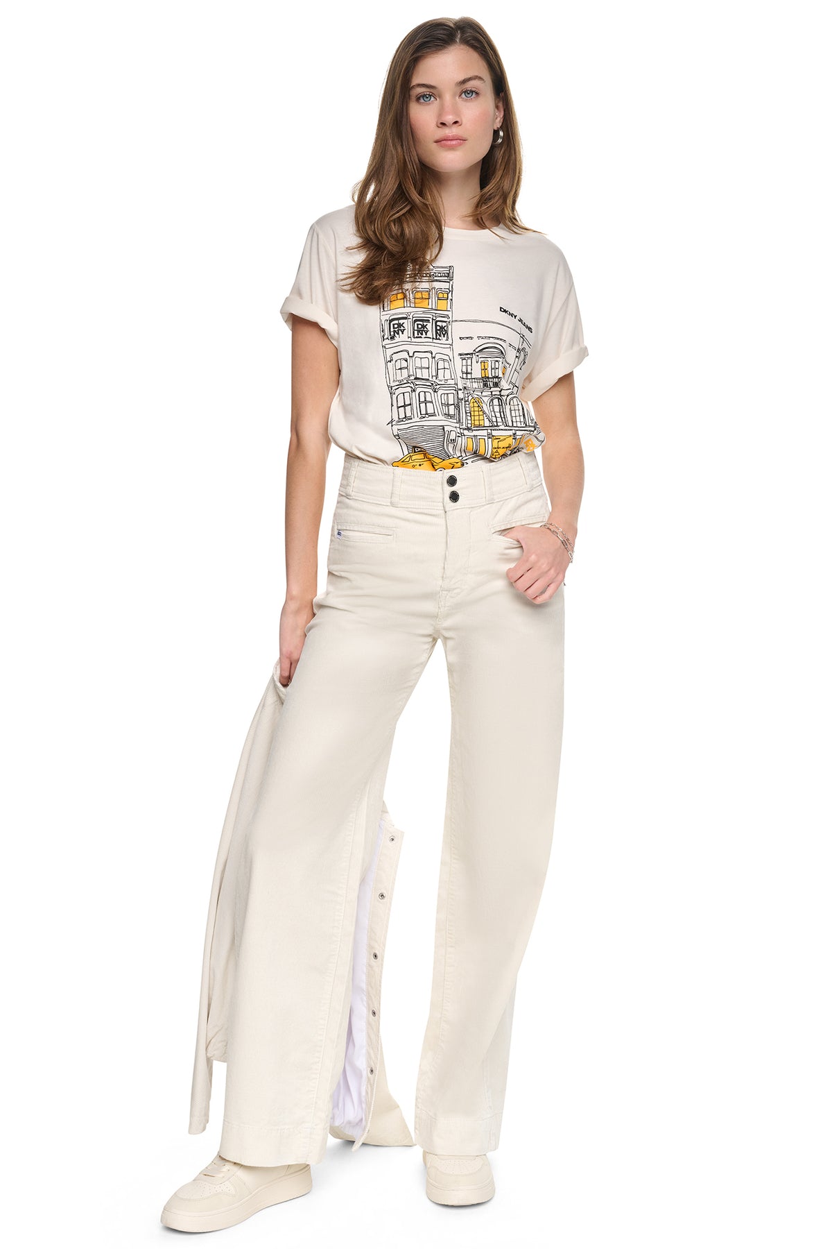 HIGH-RISE WIDE LEG PANT VIEW 2