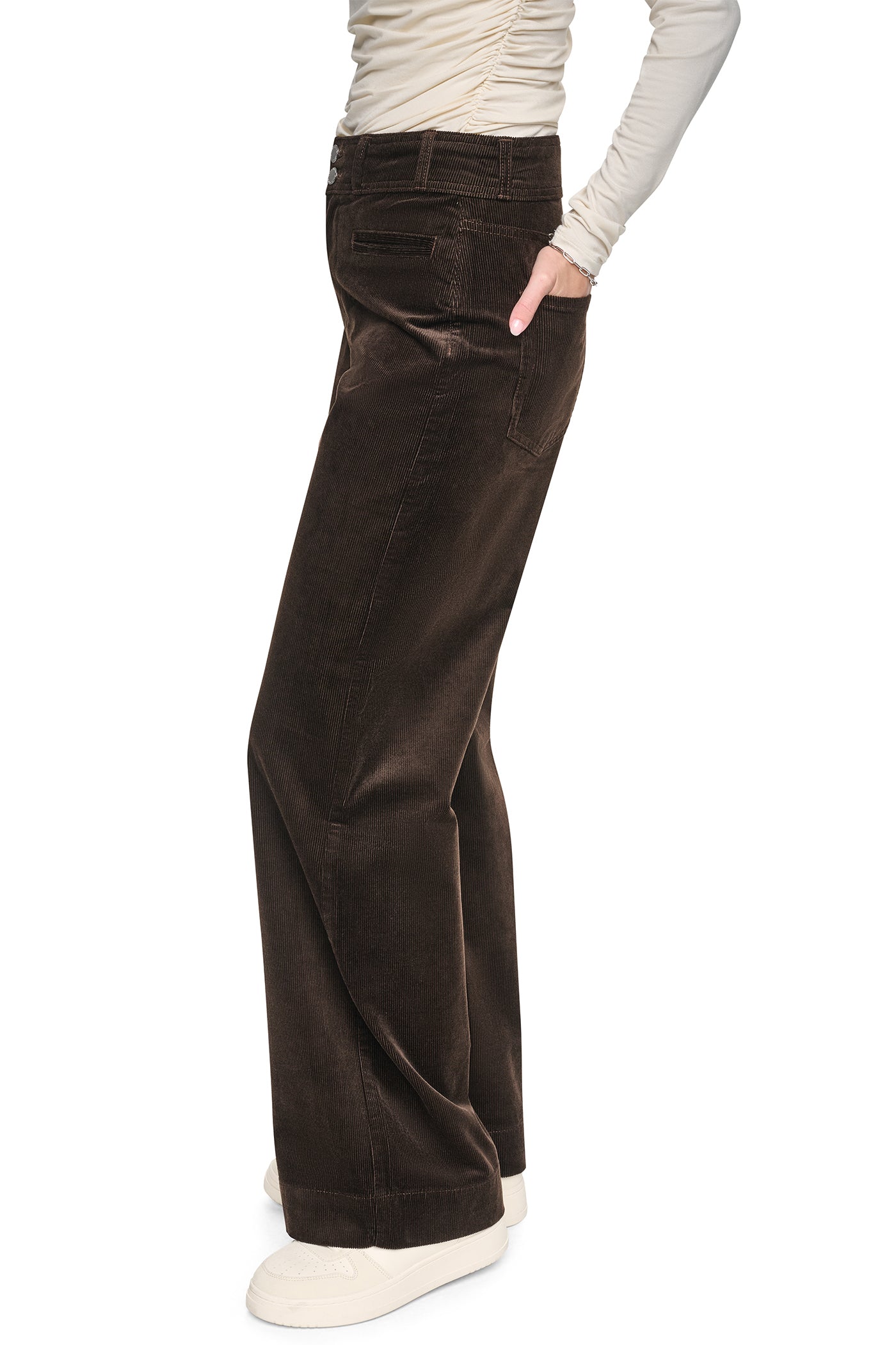HIGH-RISE WIDE LEG PANT VIEW 4