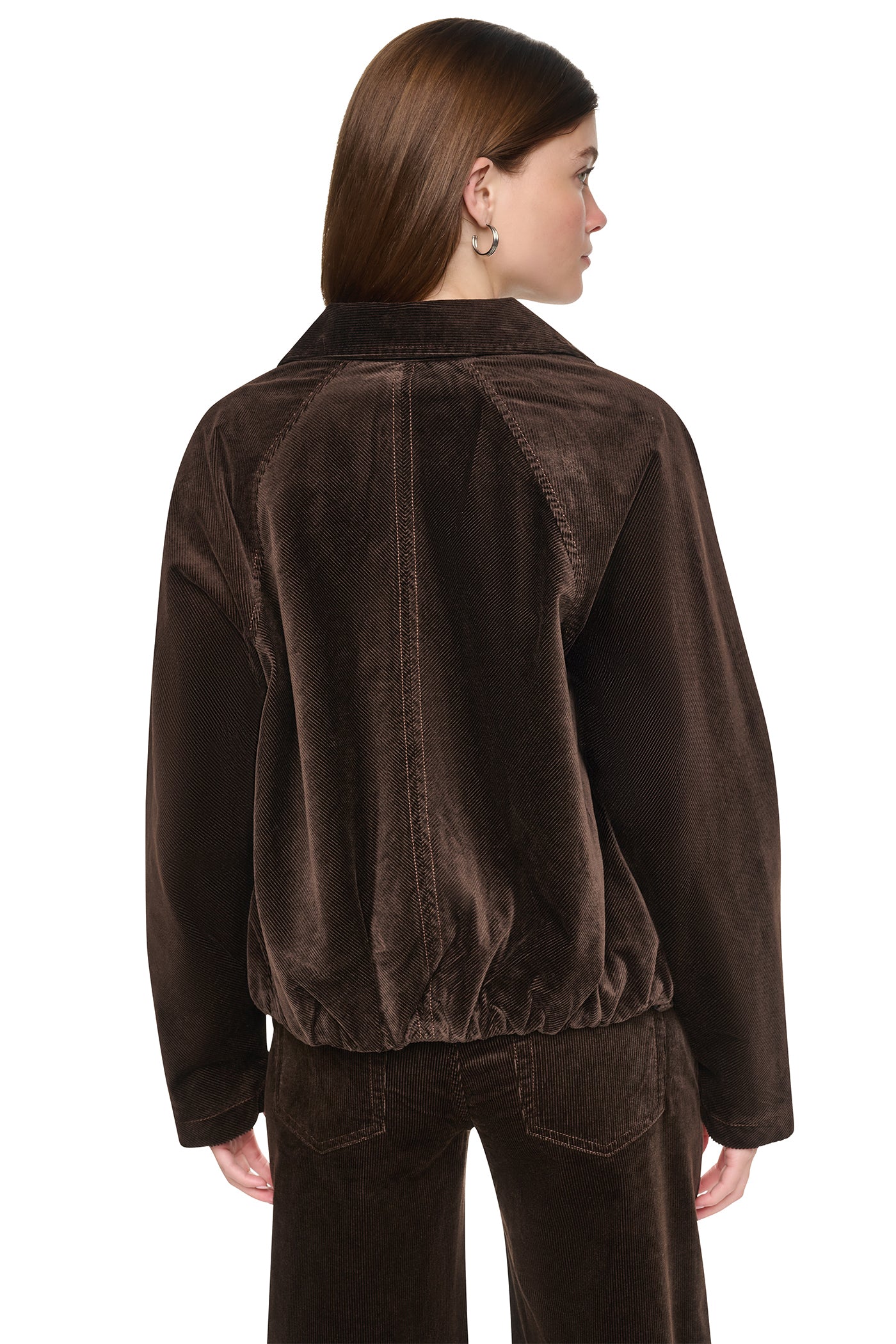 RAGLAN SLEEVE BUBBLE JACKET VIEW 2