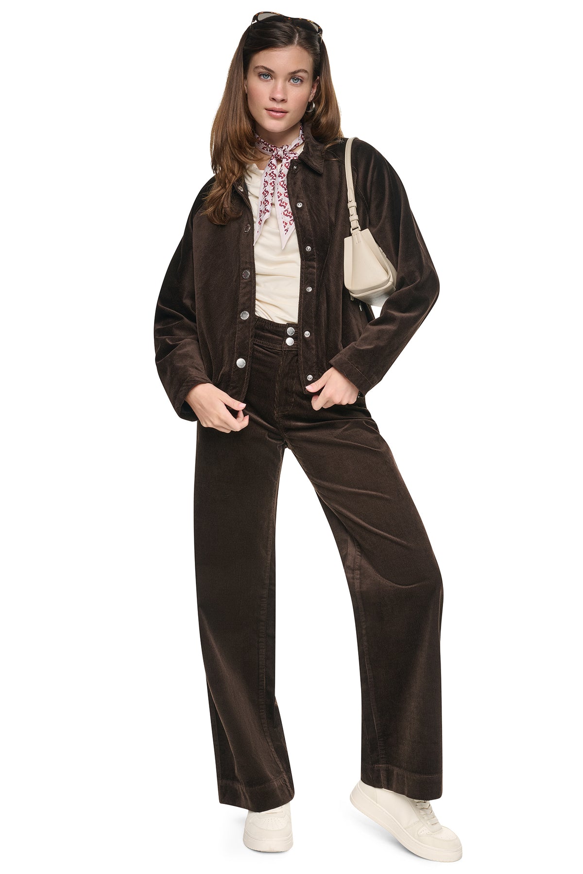 RAGLAN SLEEVE BUBBLE JACKET VIEW 2