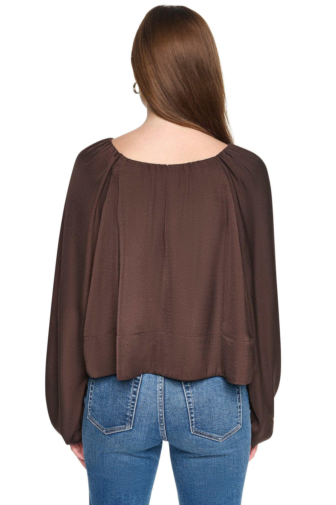 RAGLAN SLEEVE SHIRRED TOP VIEW 3 | New clothing