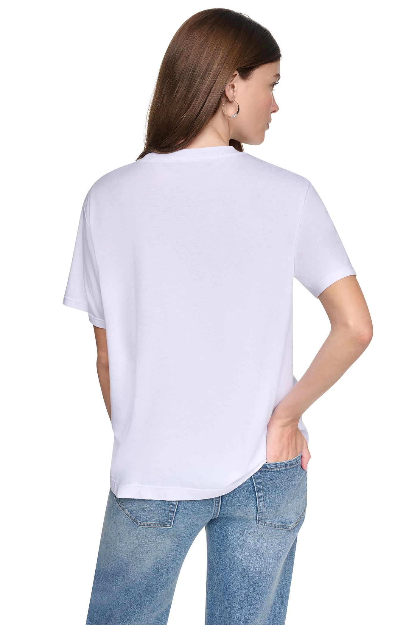 RHINESTONE NEIGHBORHOOD TEE VIEW 3 | New clothing