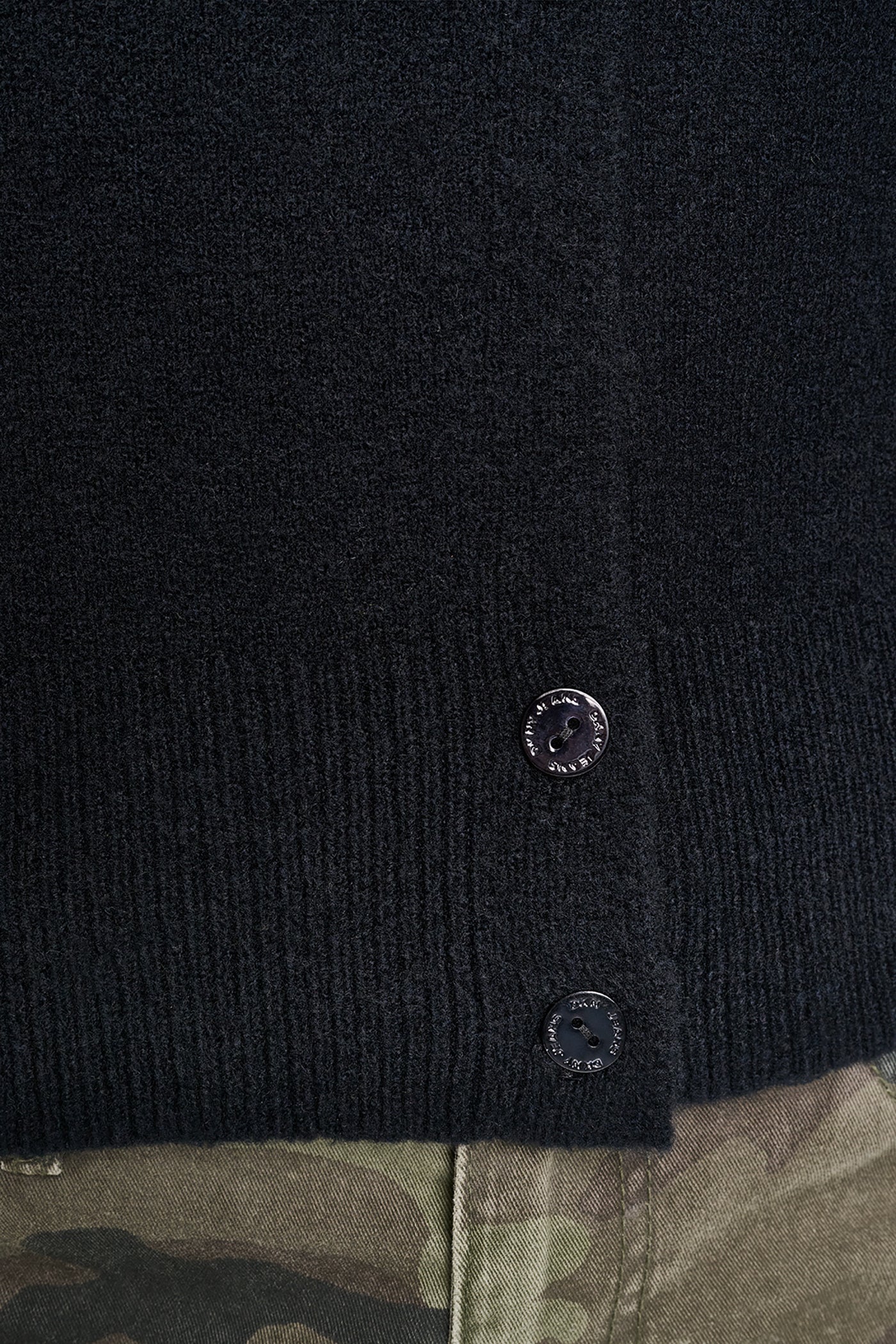 ASYMMETRIC BUTTON HEM CARDIGAN VIEW 7