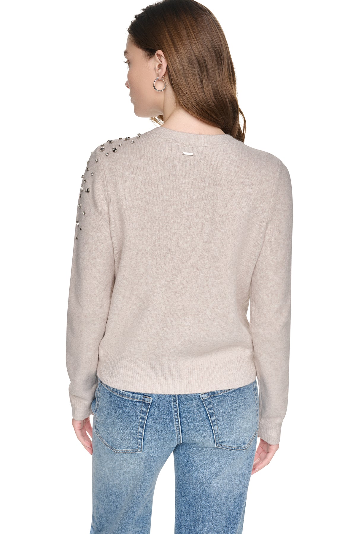 RHINESTONE FRONT CARDIGAN VIEW 2
