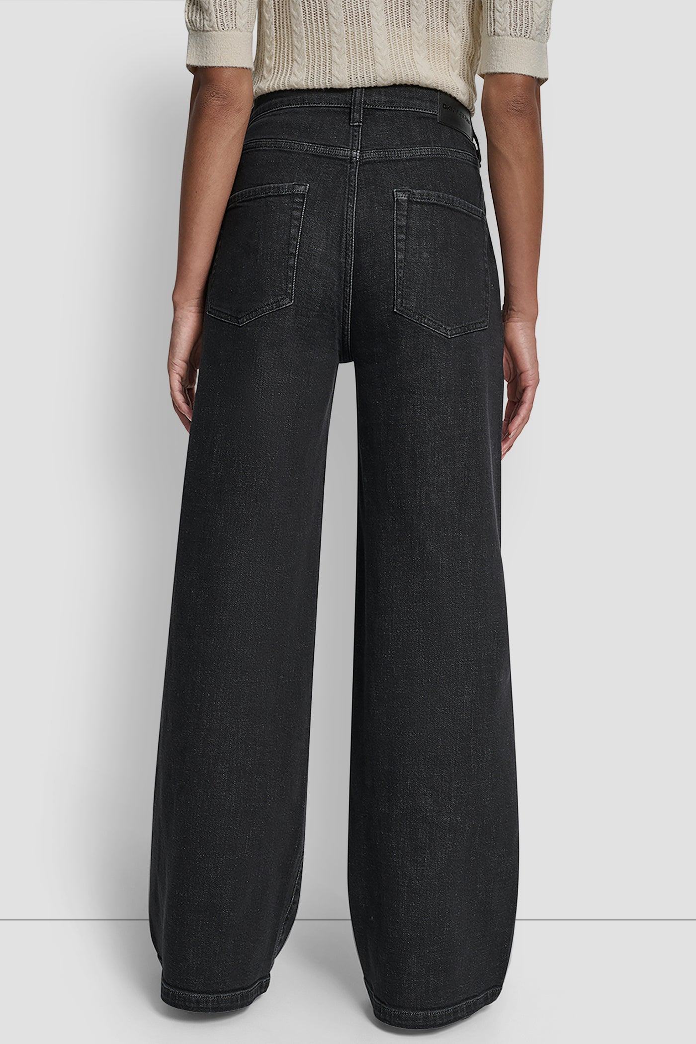 Blackout HIGH RISE TAILORED TROUSER 31 INCH INSEAM, BACK VIEW | New Arrivals