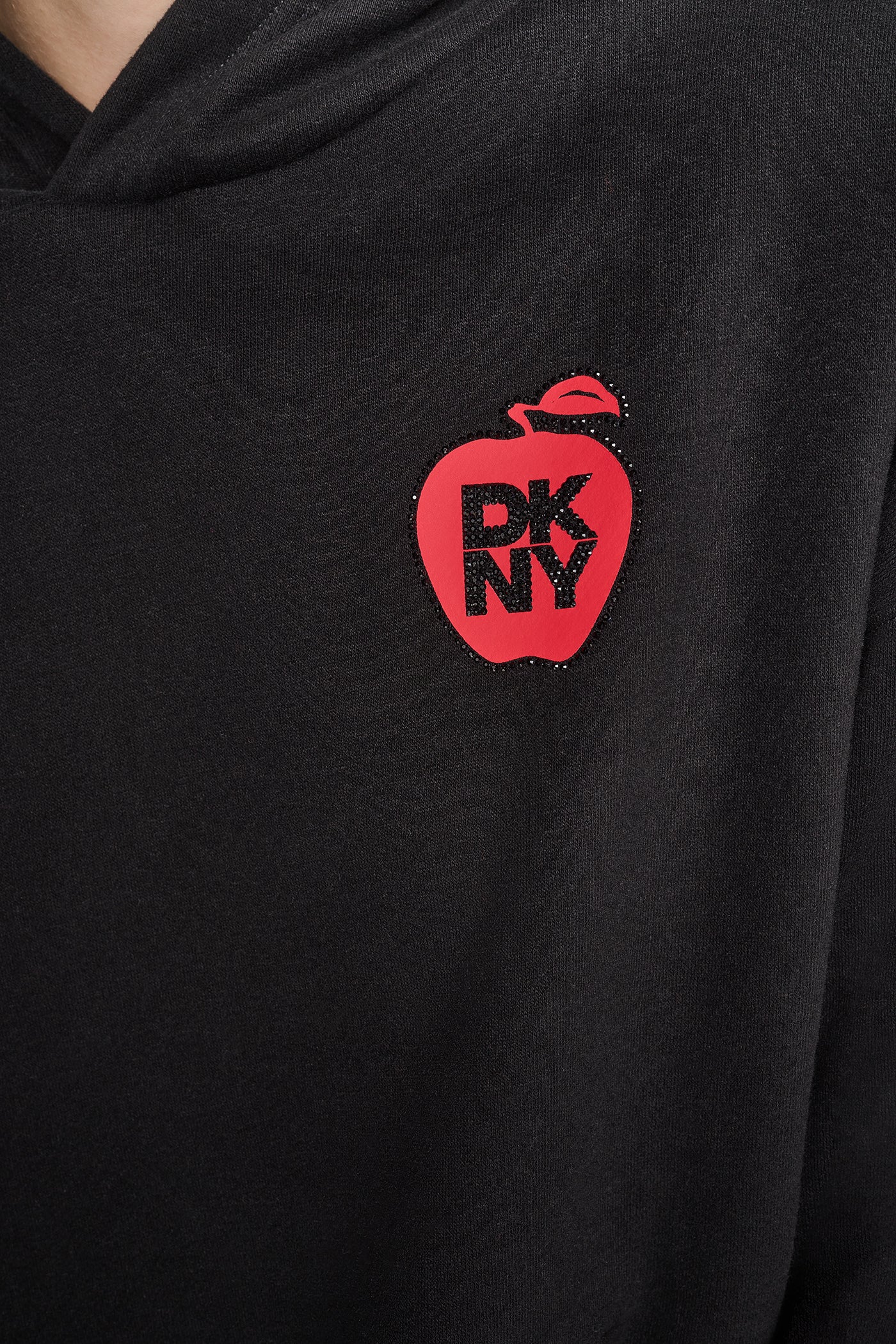 OVERSIZED BIG APPLE LOGO HOODIE VIEW 2