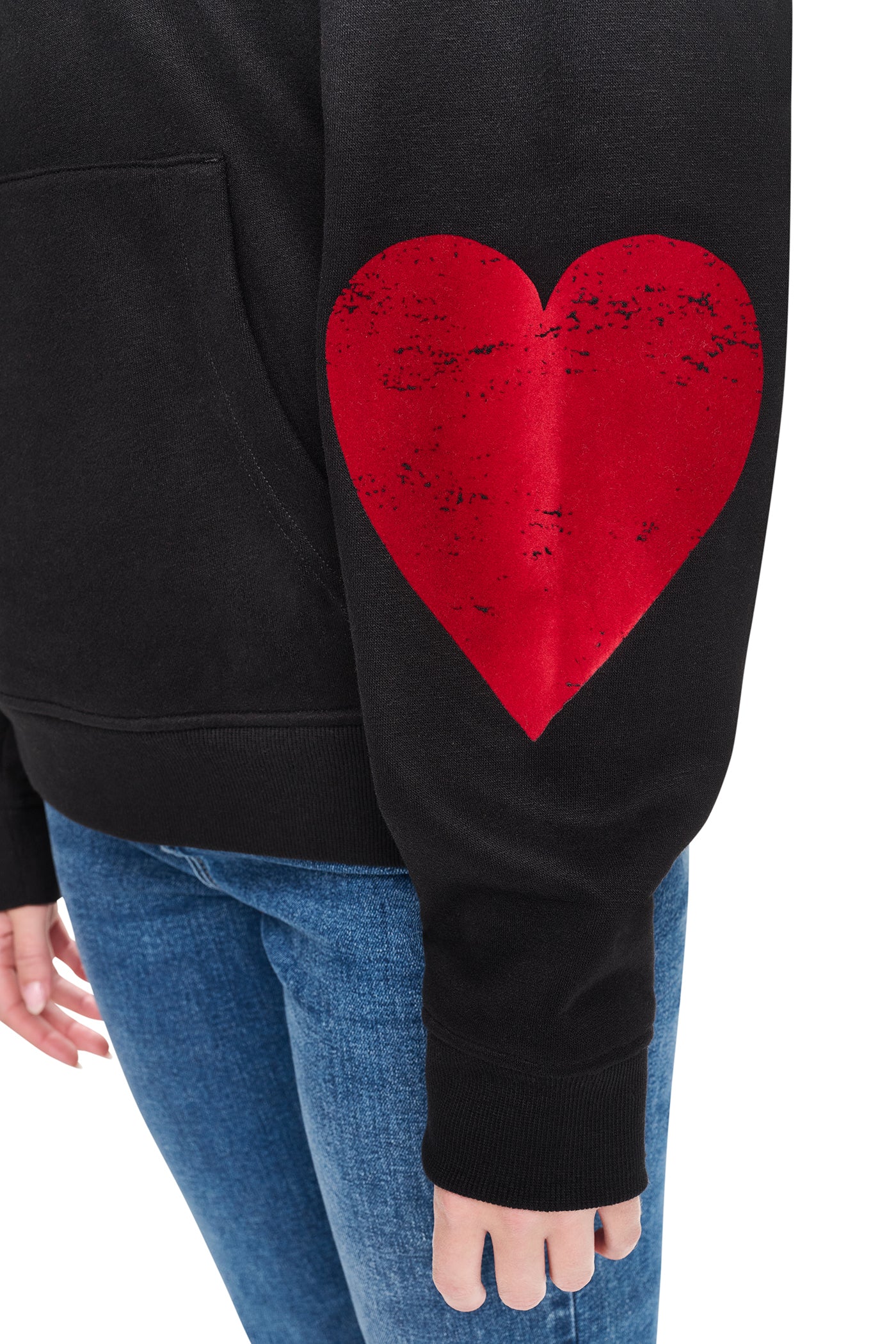 OVERSIZED BIG APPLE LOGO HOODIE VIEW 2
