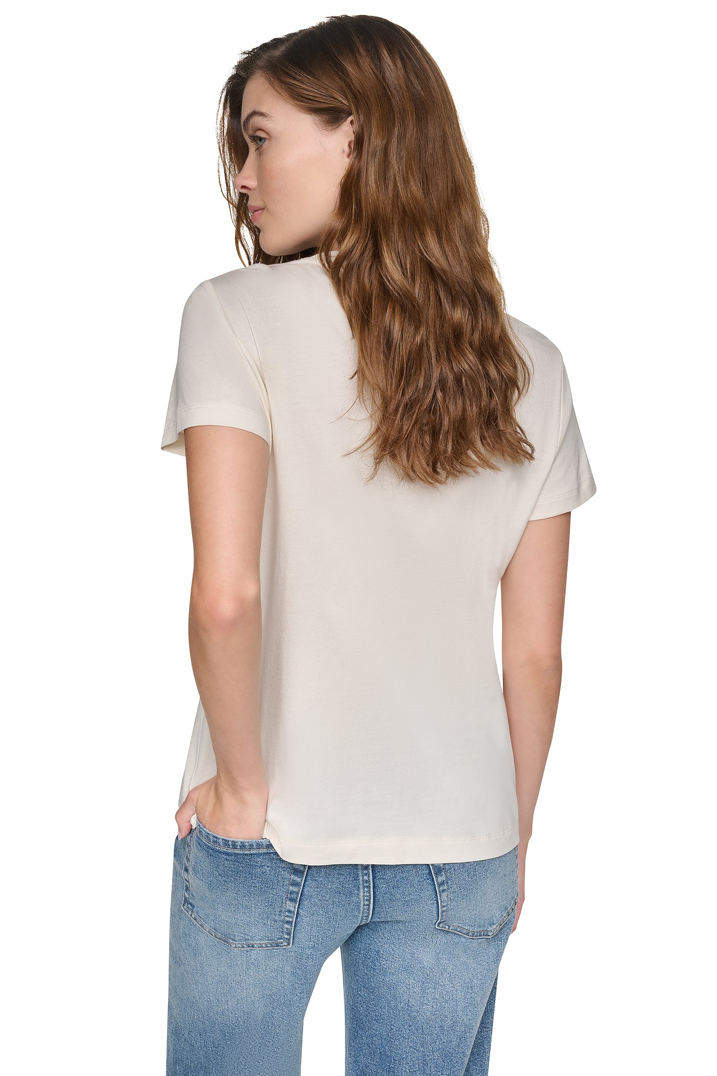 SEQUIN LOGO TEE VIEW 3
