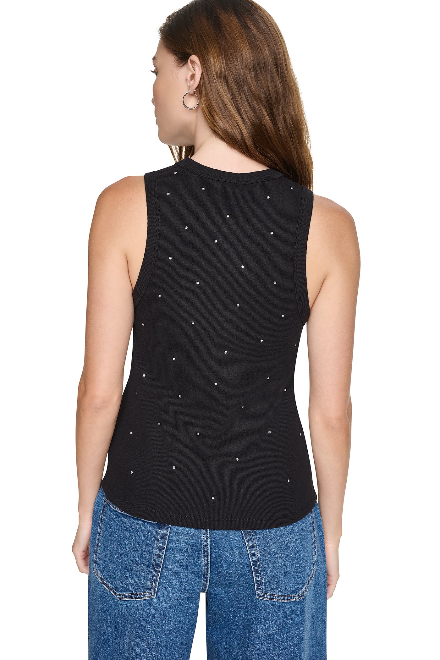 RHINESTONE RIB TANK VIEW 2