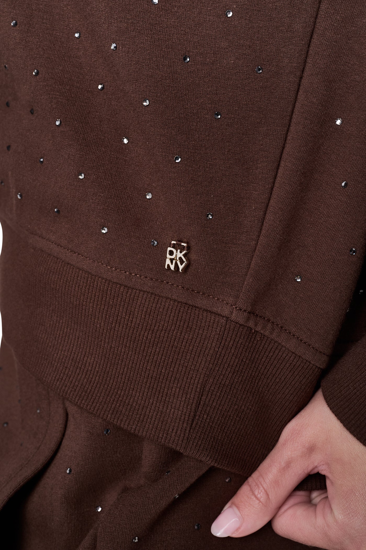 RHINESTONE HOODIE VIEW 9