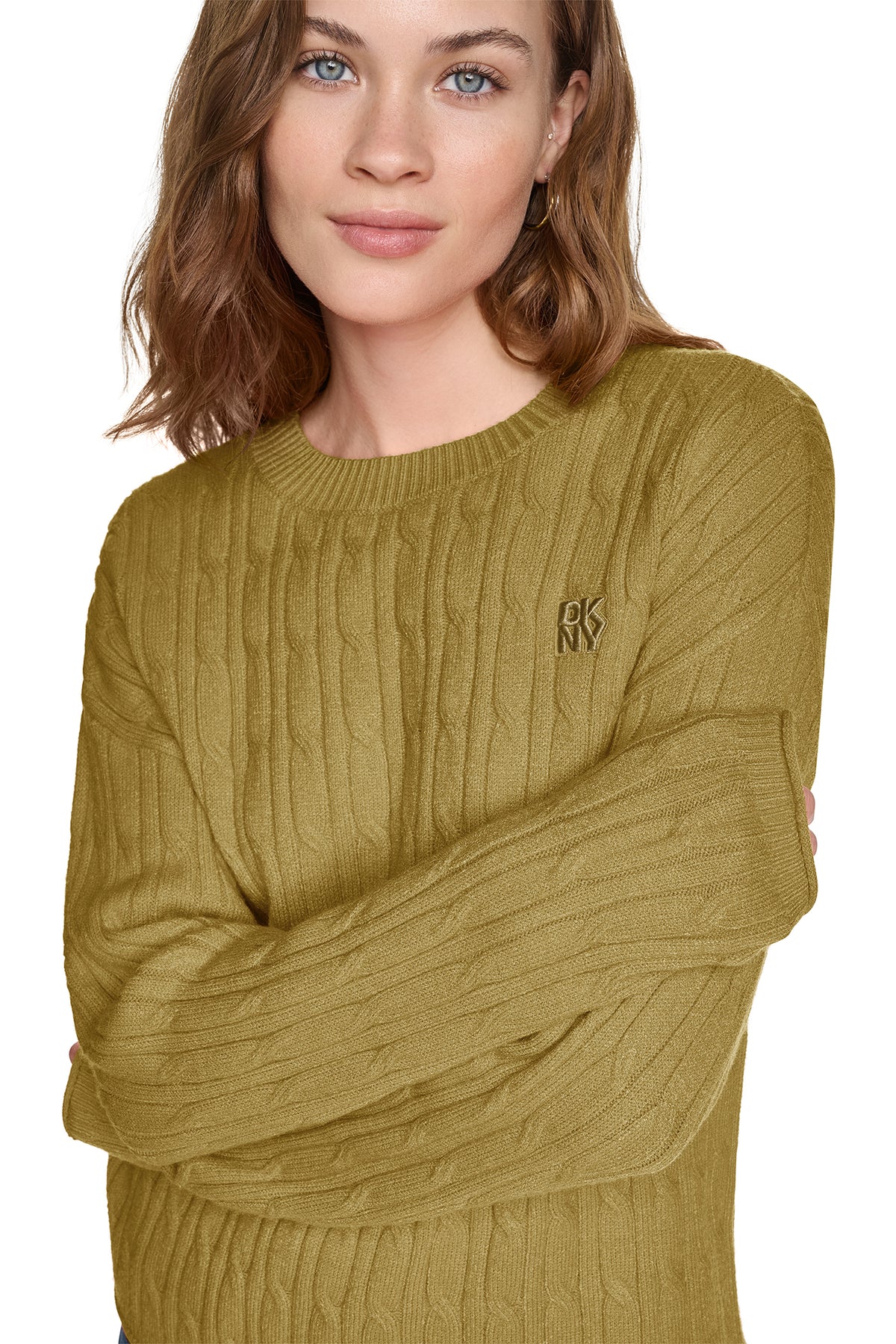 CABLE KNIT SWEATER VIEW 2