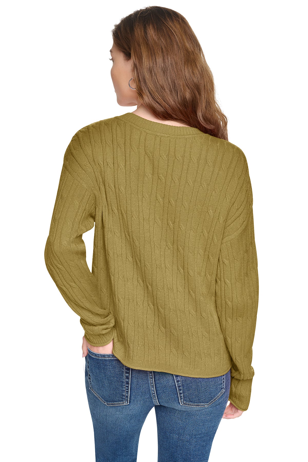 CABLE KNIT SWEATER VIEW 2