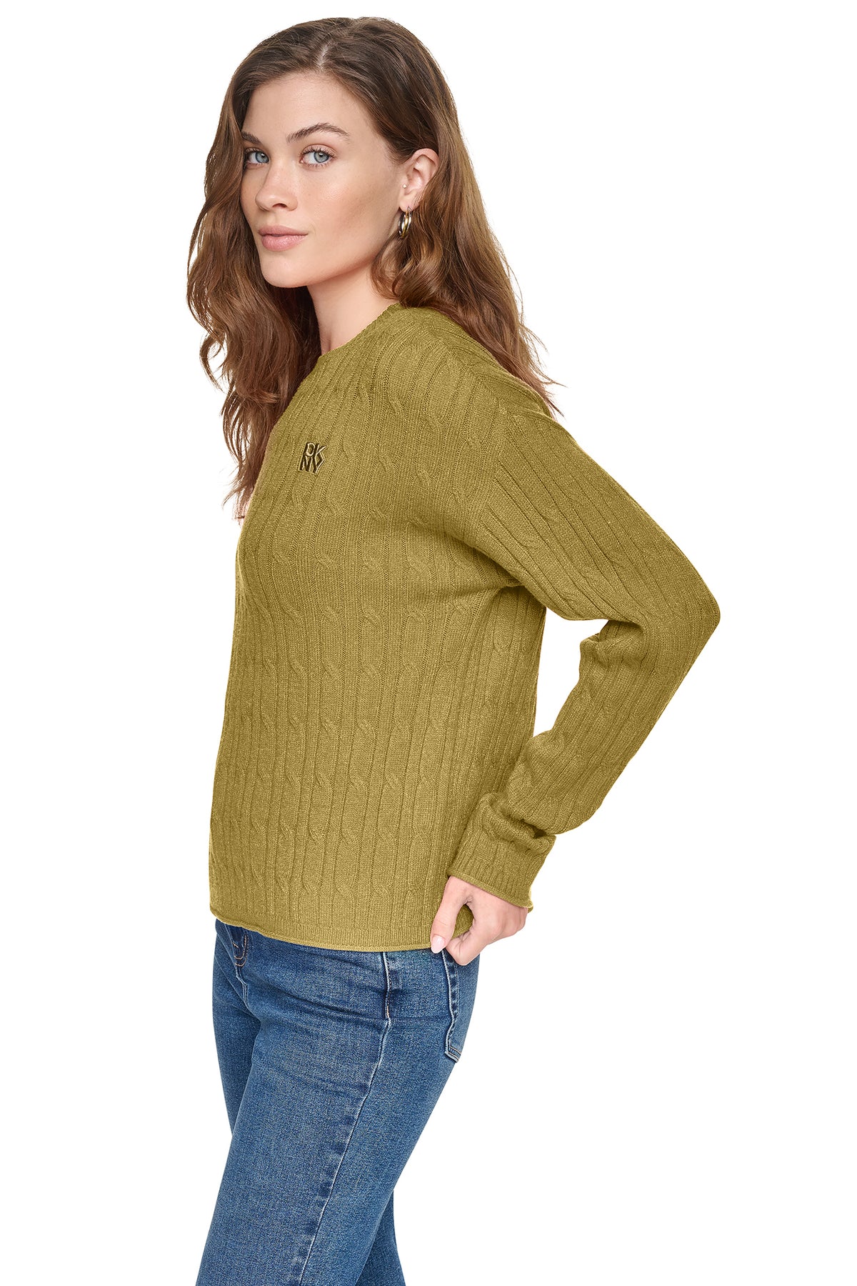 CABLE KNIT SWEATER VIEW 2