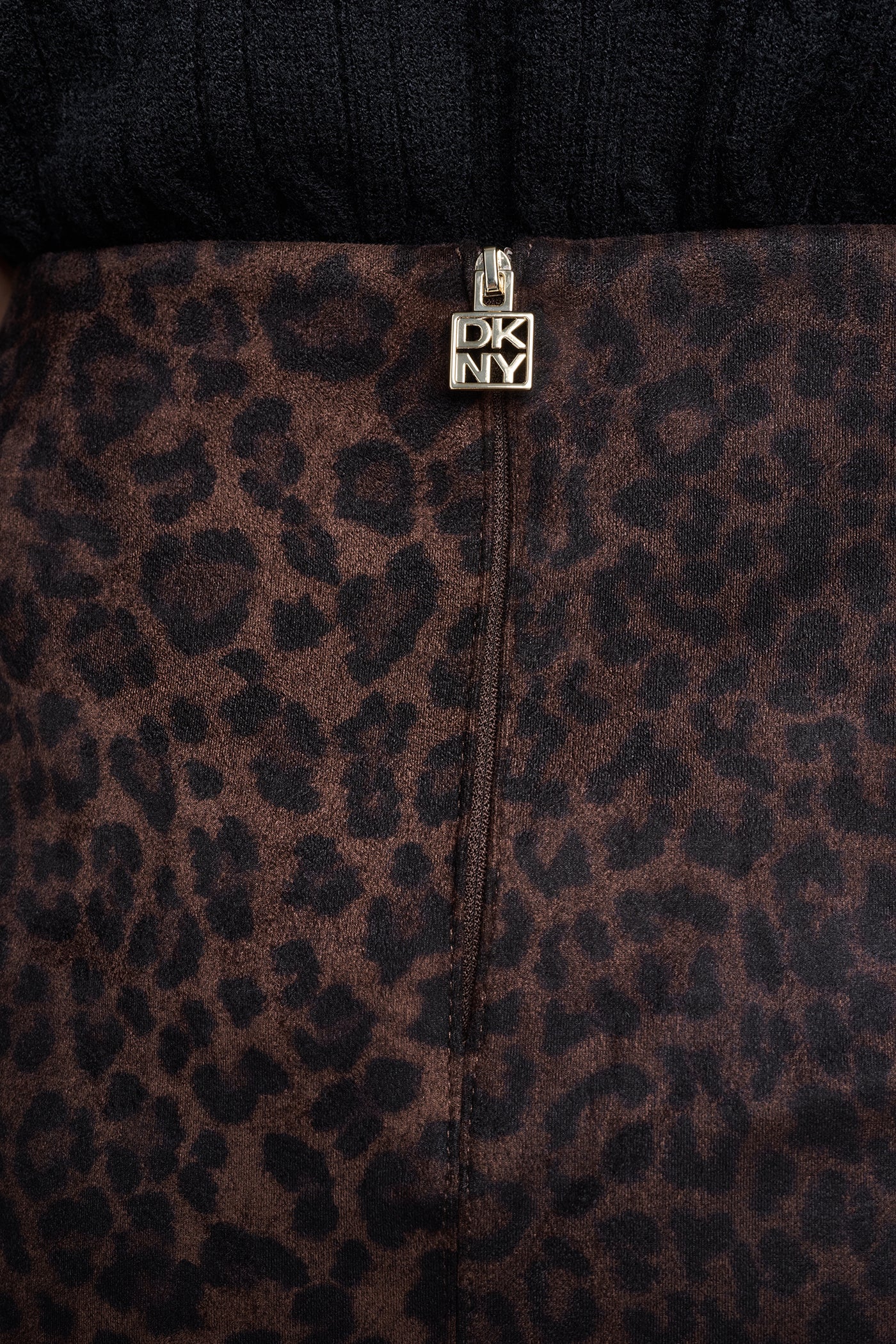 LEOPARD FAUX SUEDE MIDI SKIRT VIEW 7 | New clothing