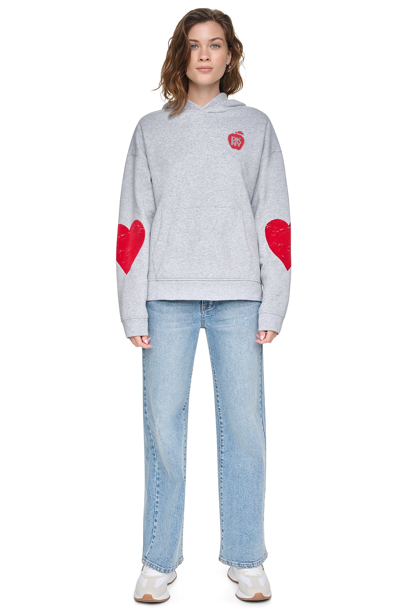 OVERSIZED BIG APPLE LOGO HOODIE VIEW 5 | Sweatshirts & Joggers