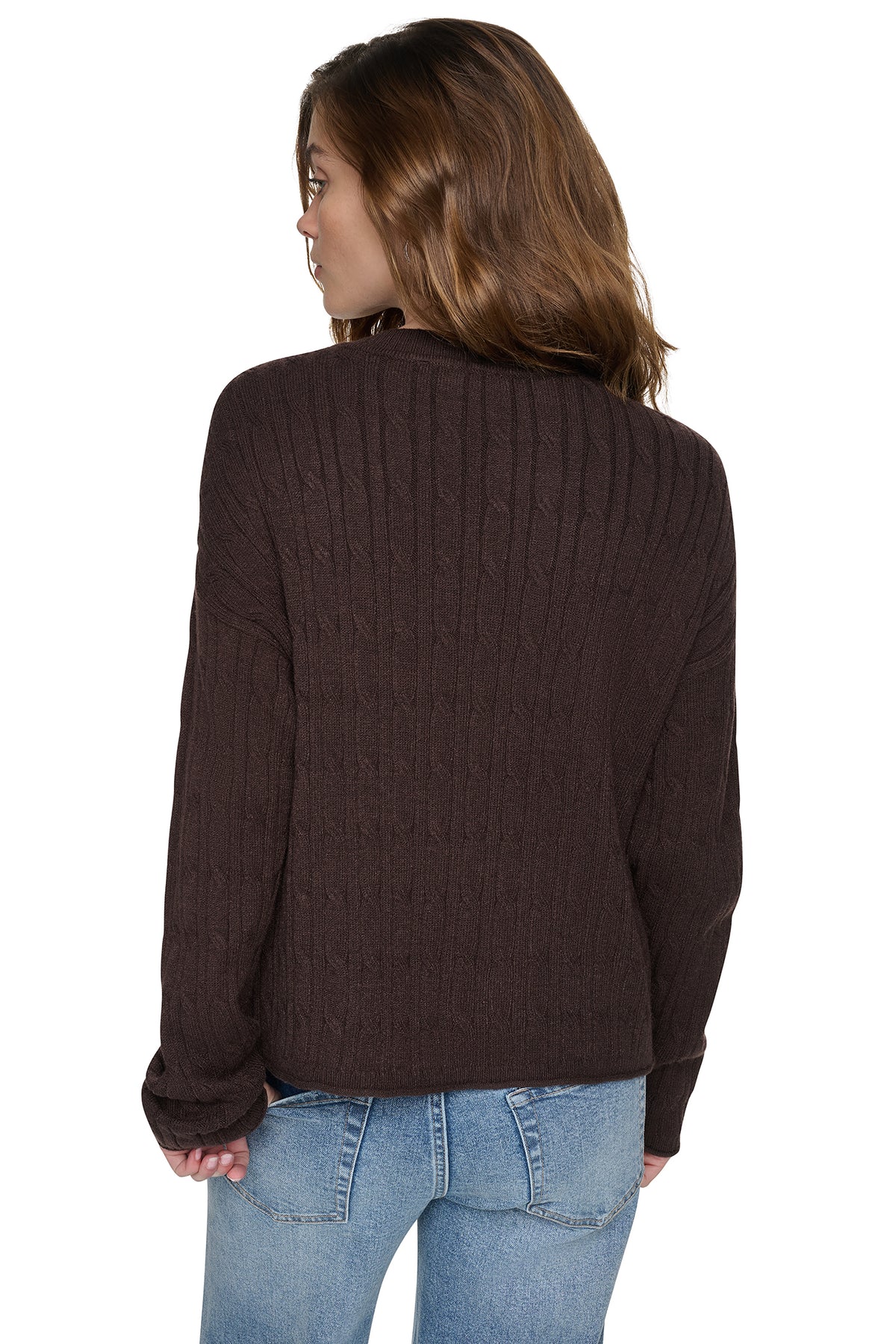 CABLE KNIT SWEATER VIEW 2