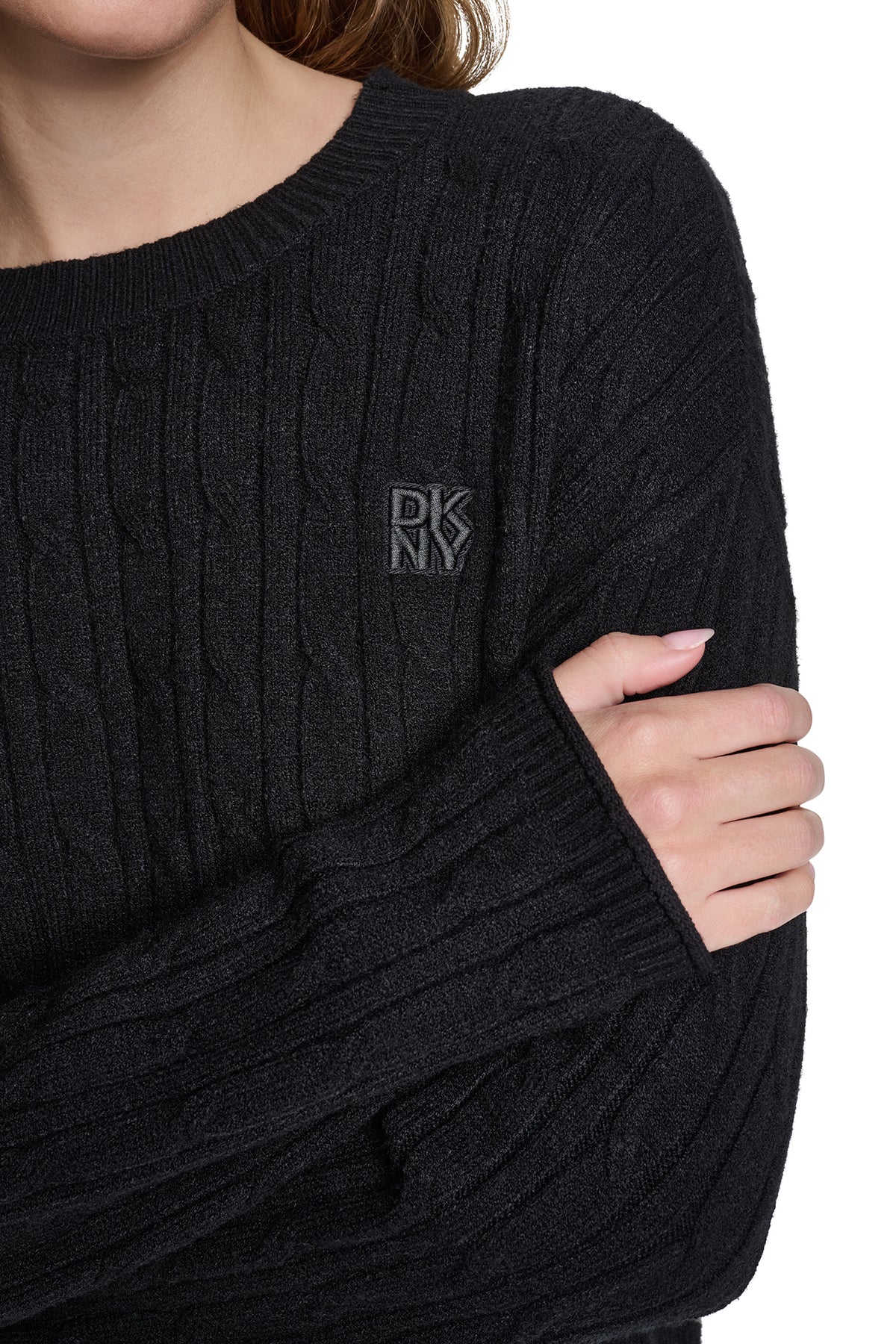 CABLE KNIT SWEATER VIEW 2