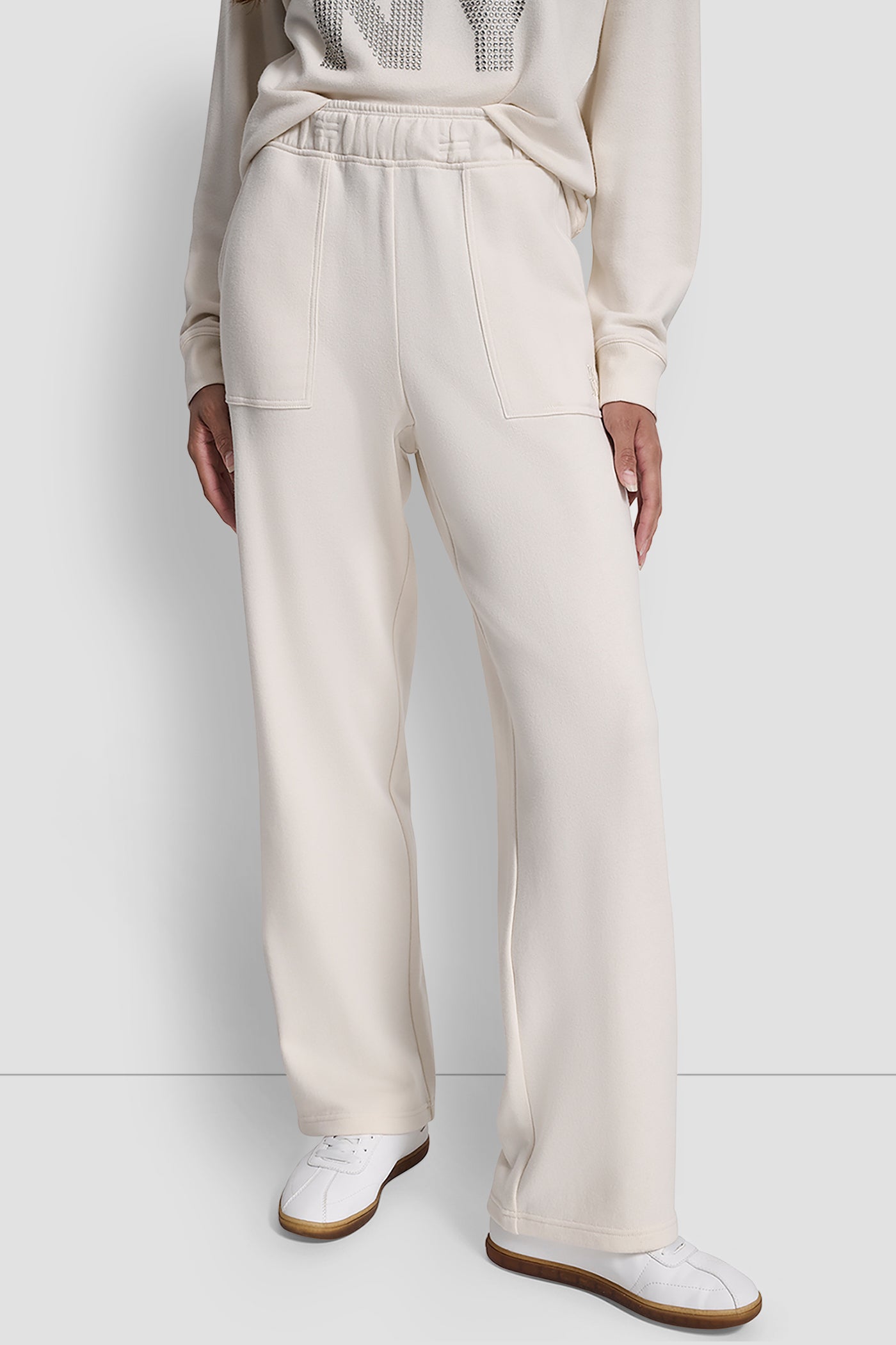 EGGNOG EASY PULL ON PANT, FRONT VIEW | Sport Essentials