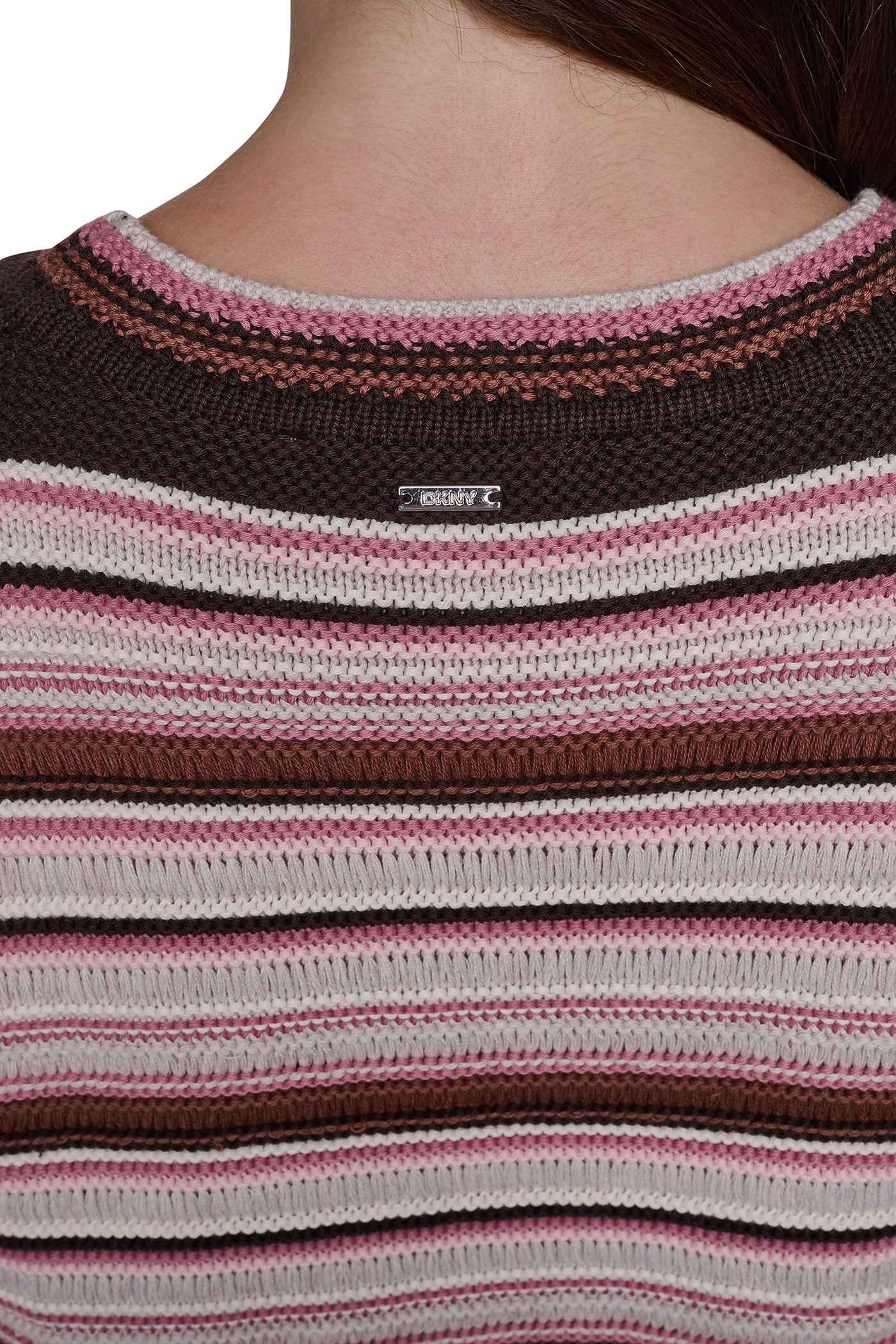 STRIPED RUGBY CREW NECK SWEATER VIEW 8