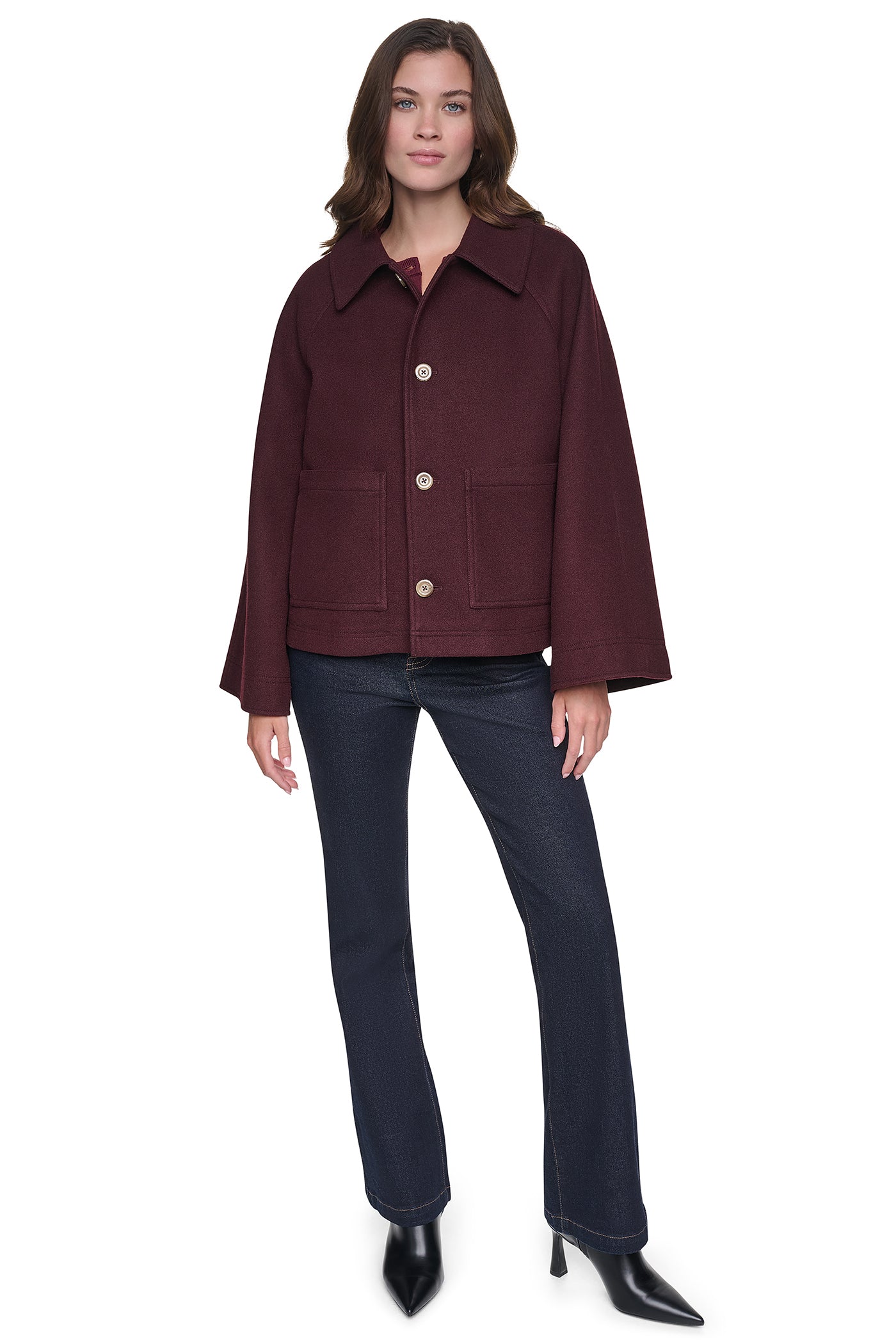 SHORT SWING COAT VIEW 3