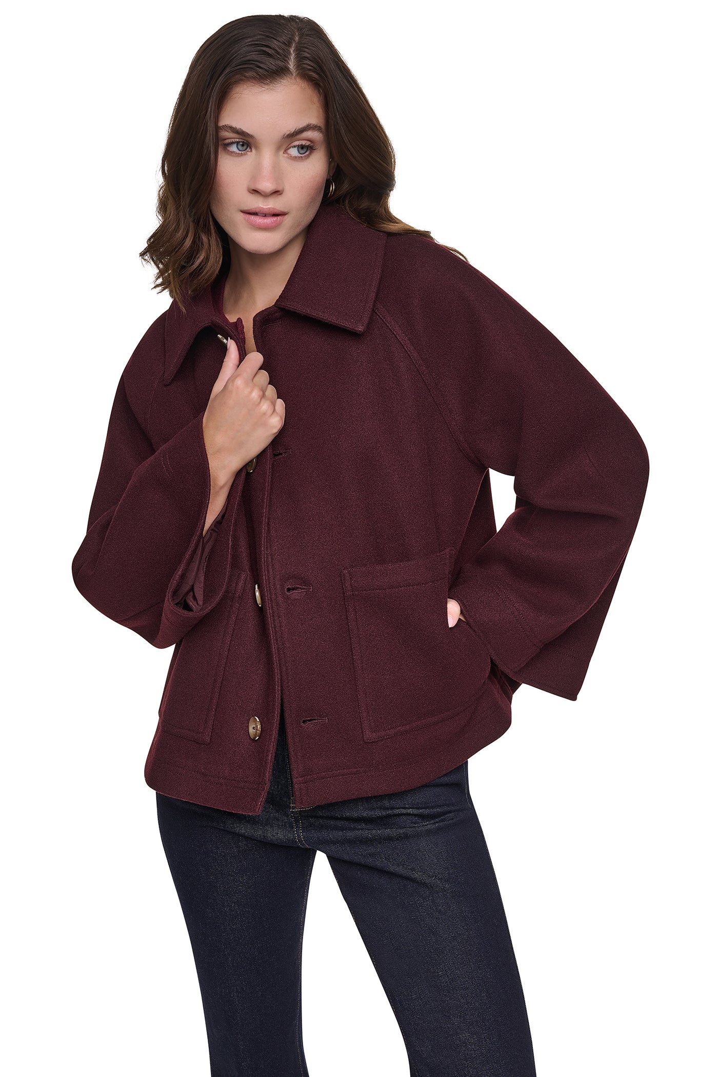 SHORT SWING COAT VIEW 4