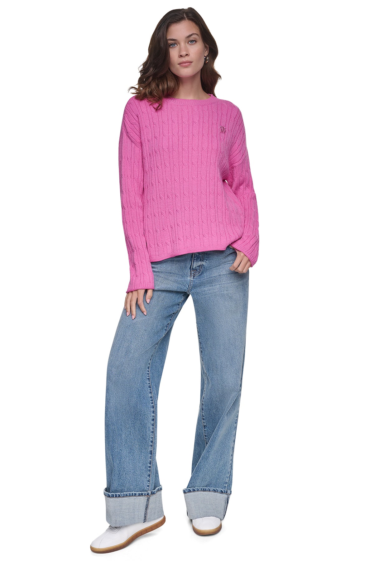 CABLE KNIT SWEATER VIEW 2
