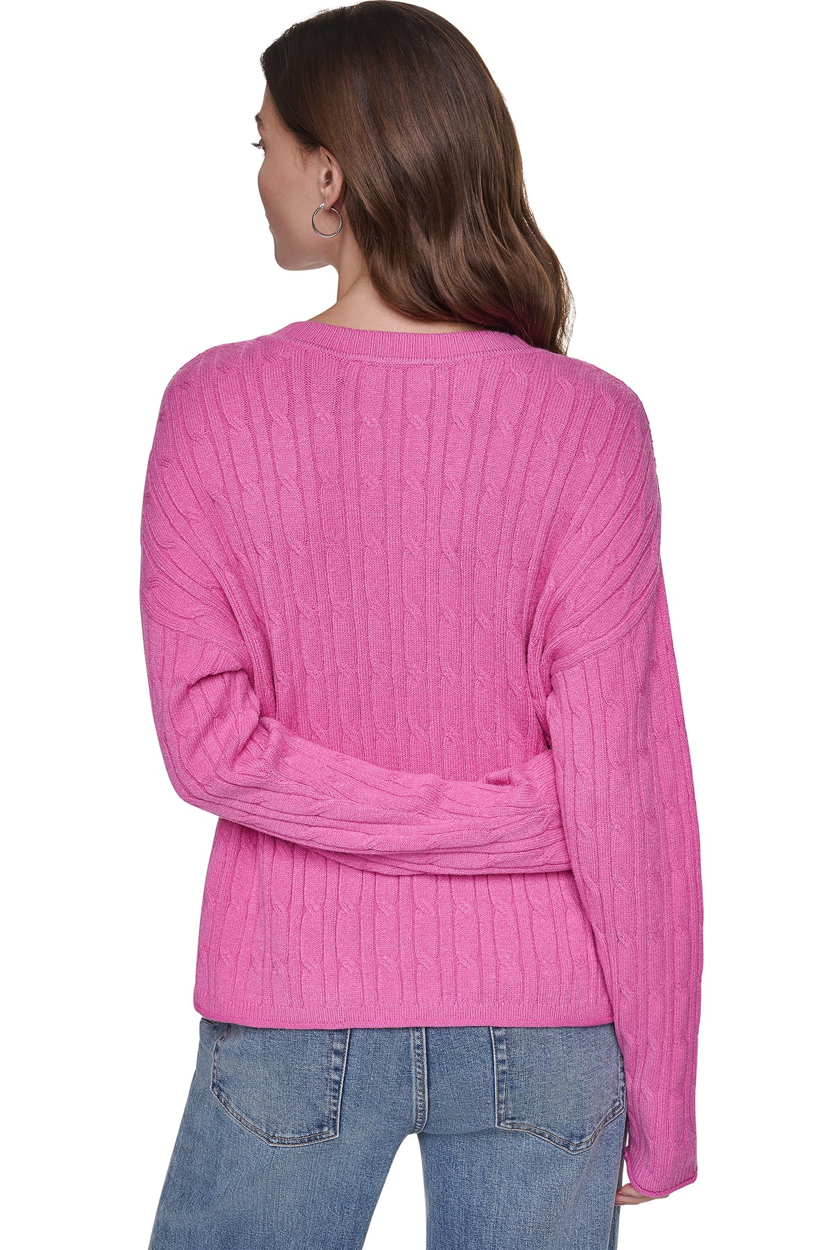 CABLE KNIT SWEATER VIEW 2