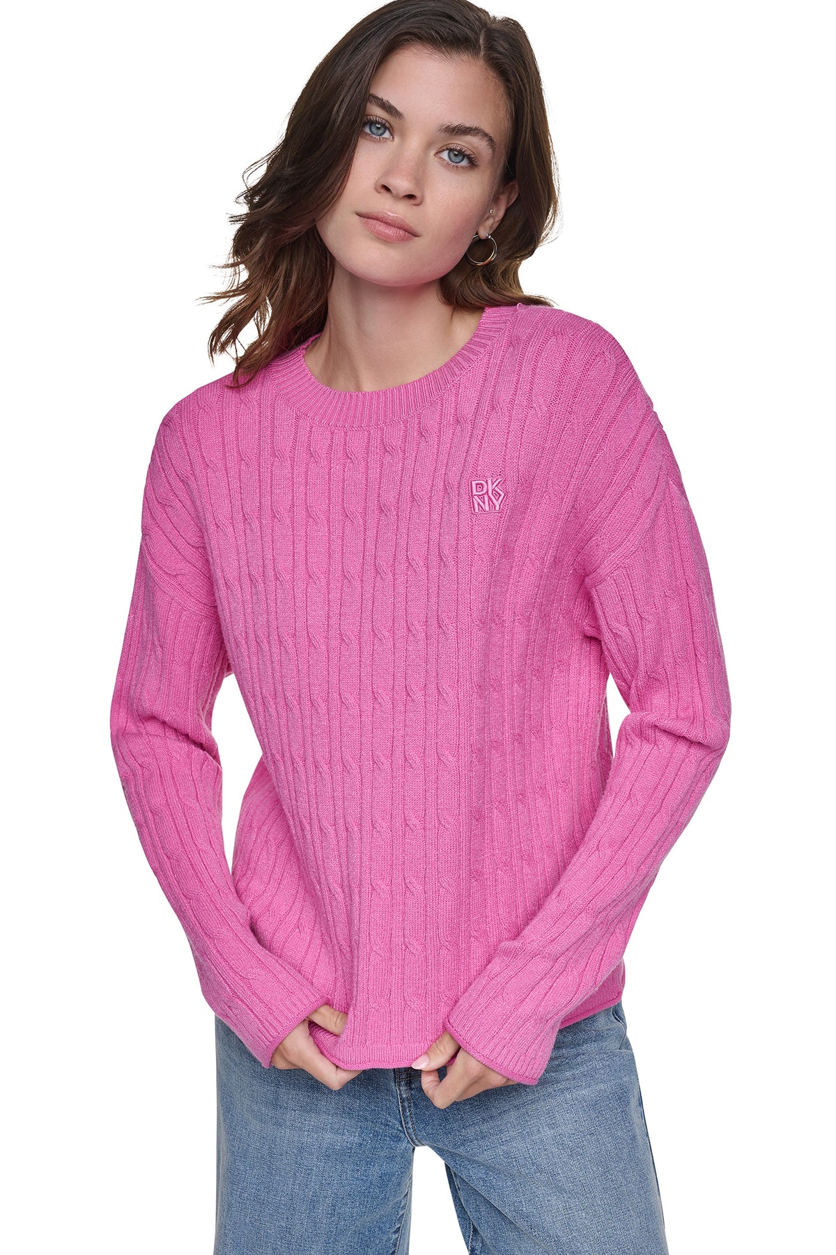 CABLE KNIT SWEATER VIEW 1