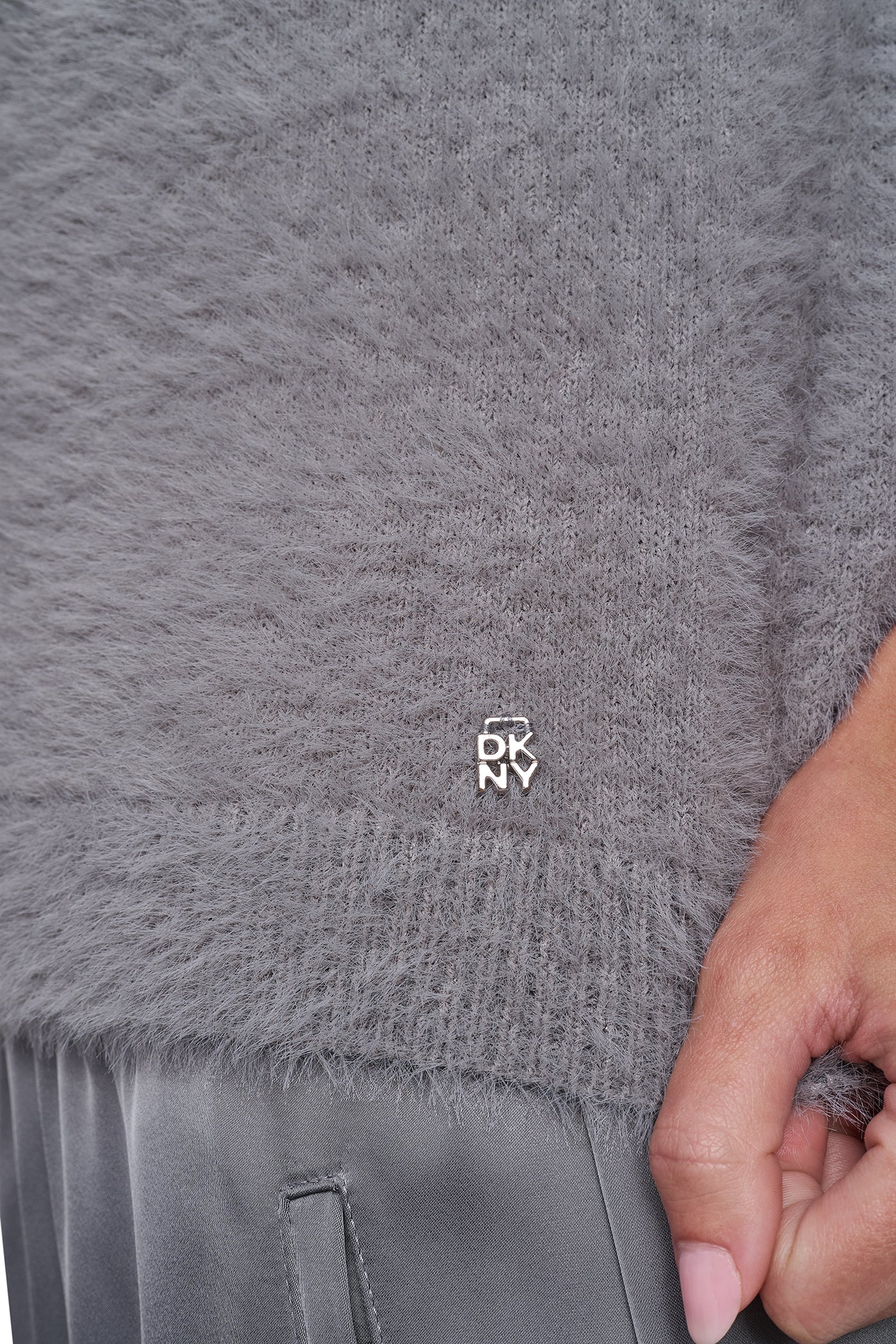 BRUSHED V-NECK CARDIGAN VIEW 2