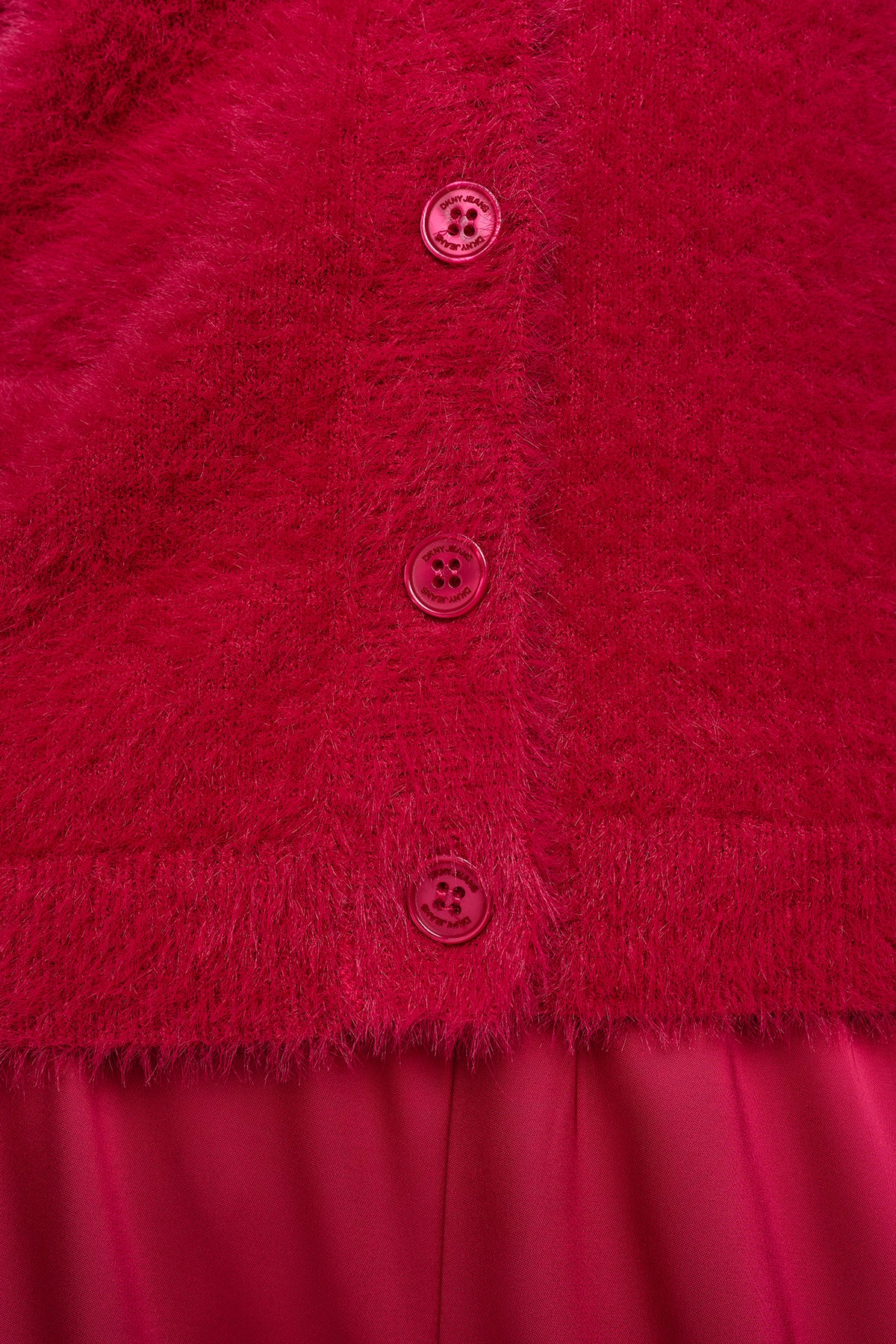 BRUSHED V-NECK CARDIGAN VIEW 2