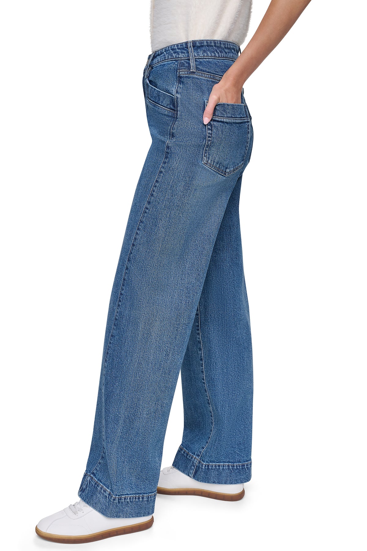 HIGH-RISE FORWARD SEAM WIDE LEG VIEW 2