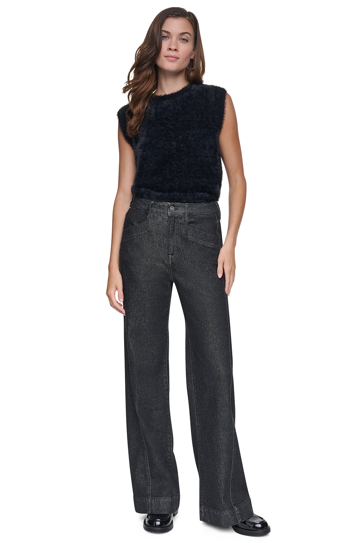 HIGH-RISE FORWARD SEAM WIDE LEG VIEW 2