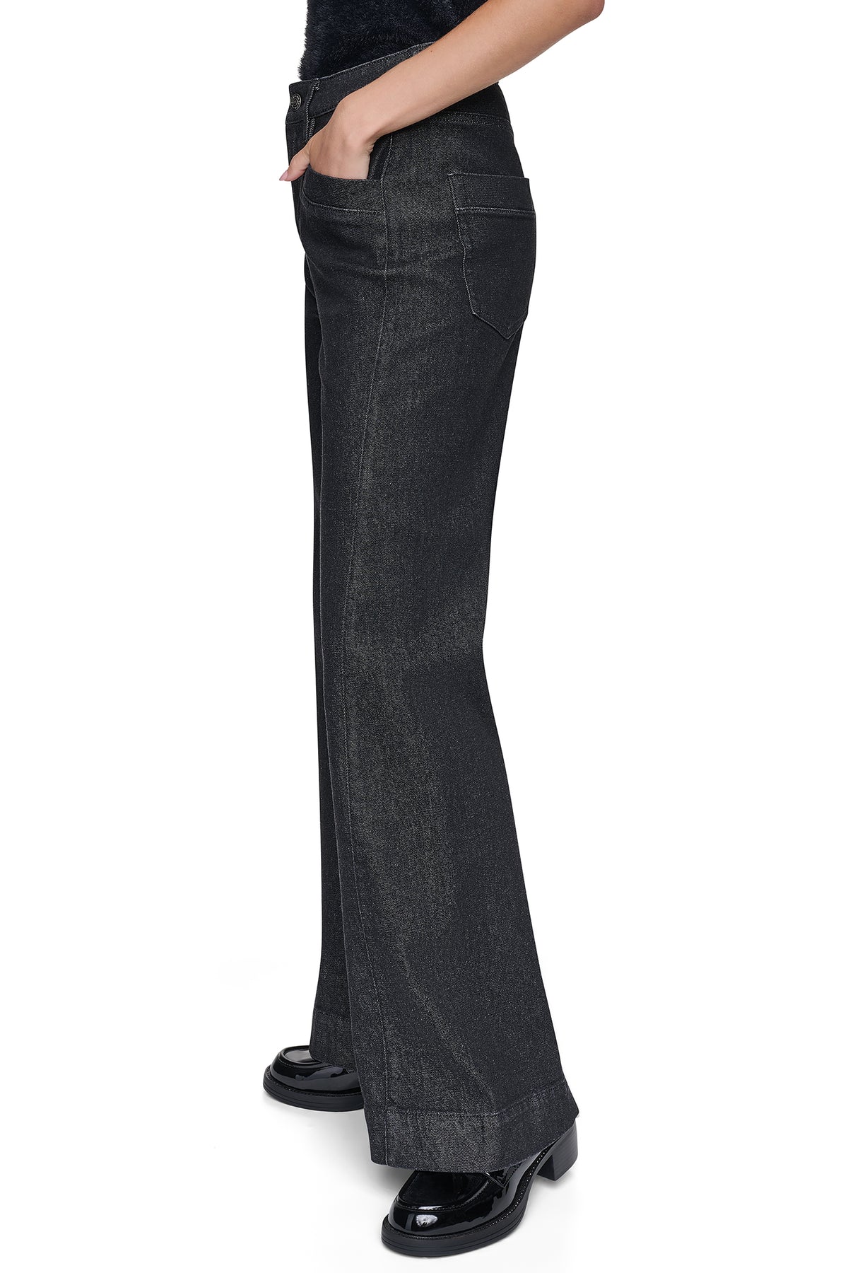 HIGH-RISE FORWARD SEAM WIDE LEG VIEW 2