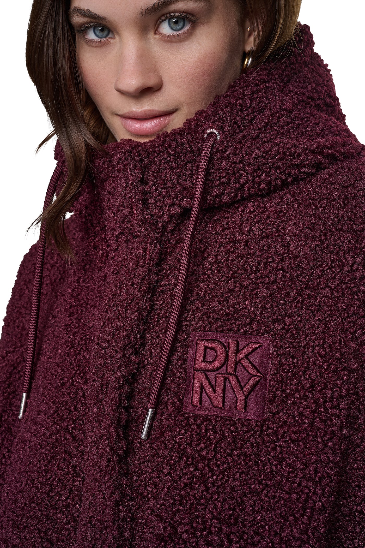 SHERPA MIXED MEDIA HOODED JACKET VIEW 8