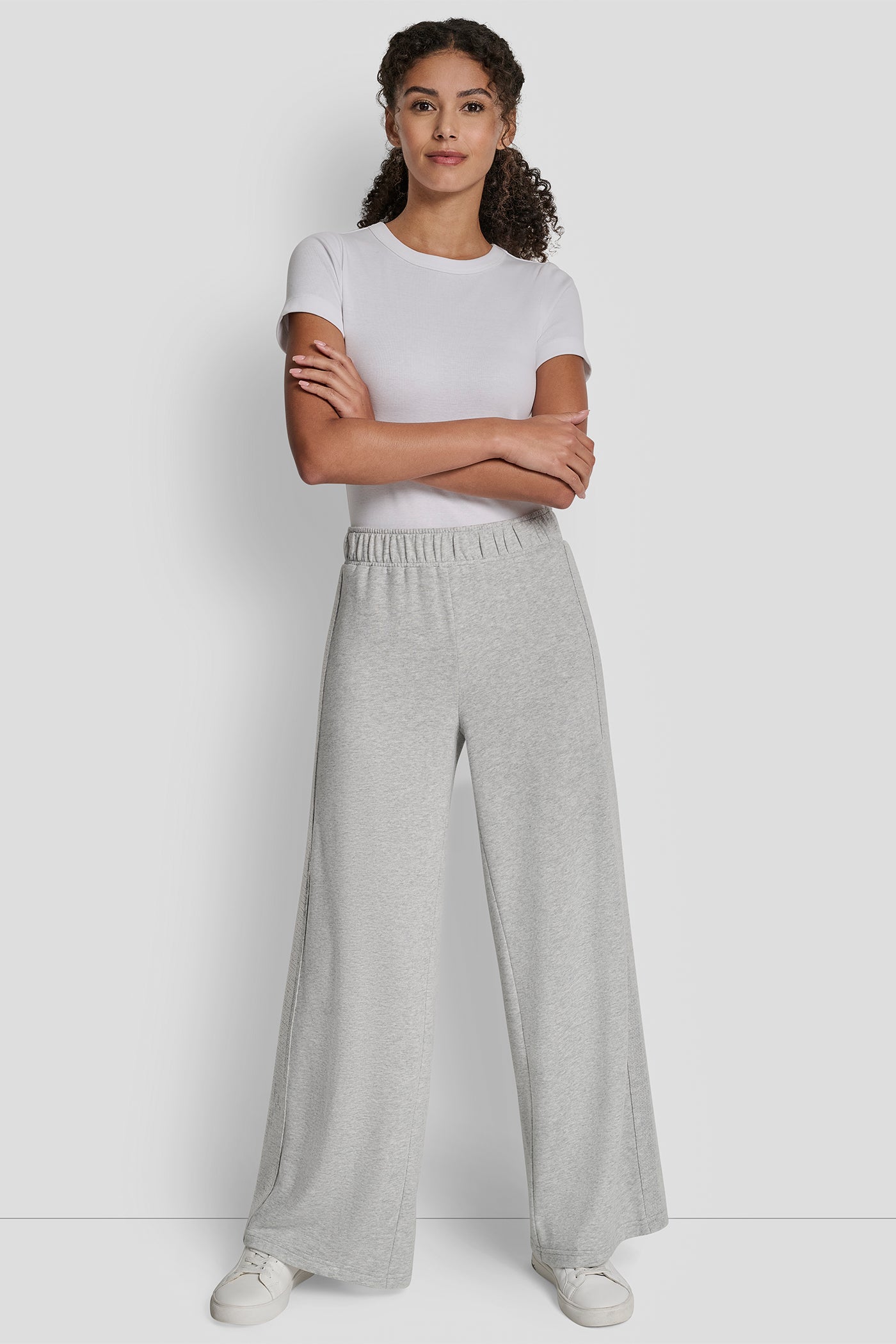 SEQUIN SIDE SEAM STRIPE WIDE LEG PANT VIEW 5