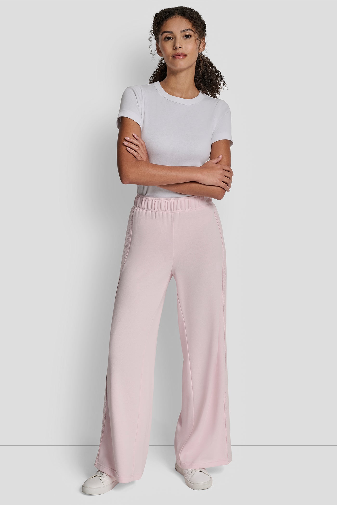 SEQUIN STRIPE WIDE LEG PANT VIEW 5 | SELECT STYLES