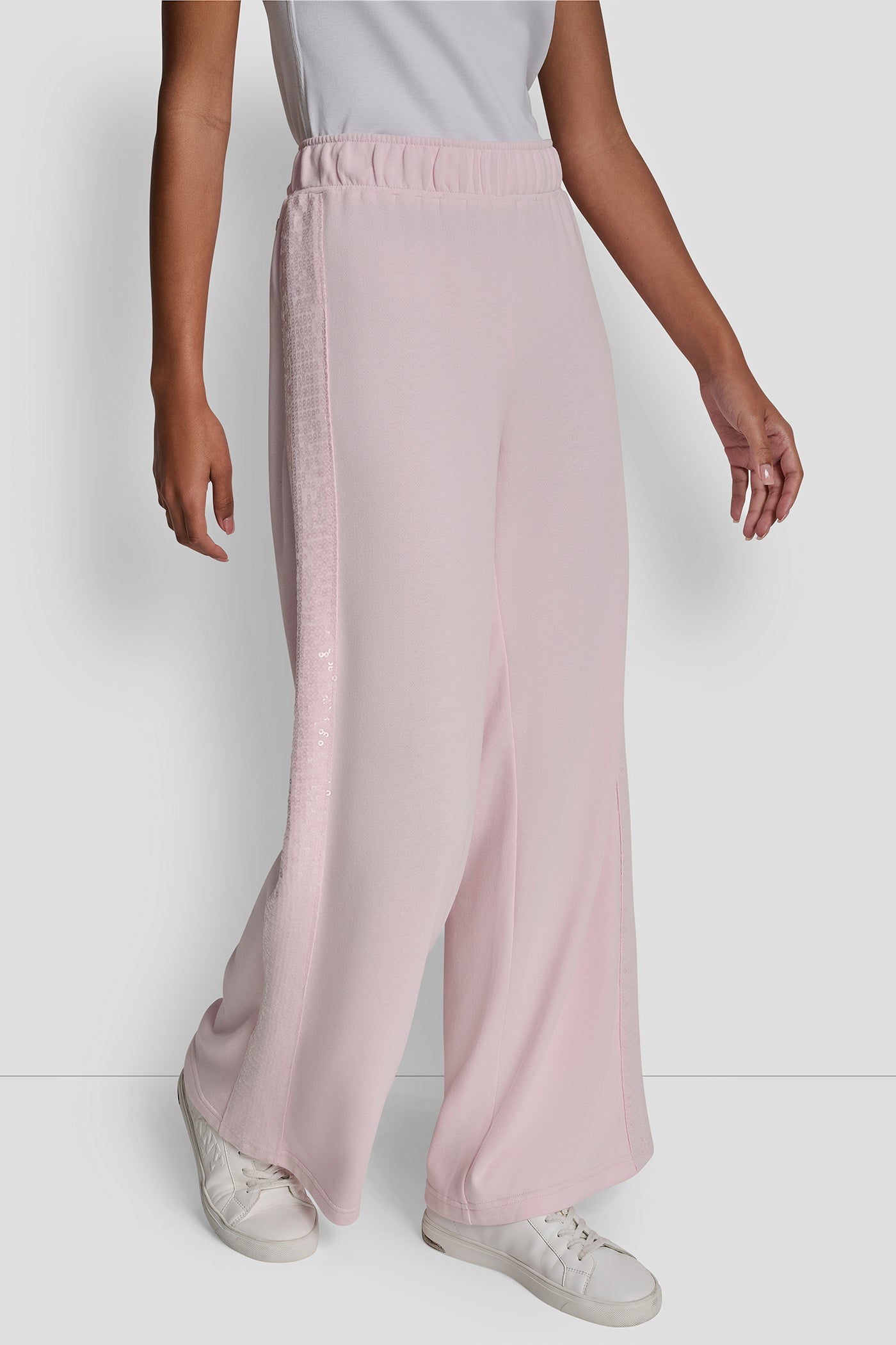 SEQUIN STRIPE WIDE LEG PANT VIEW 6 | SELECT STYLES
