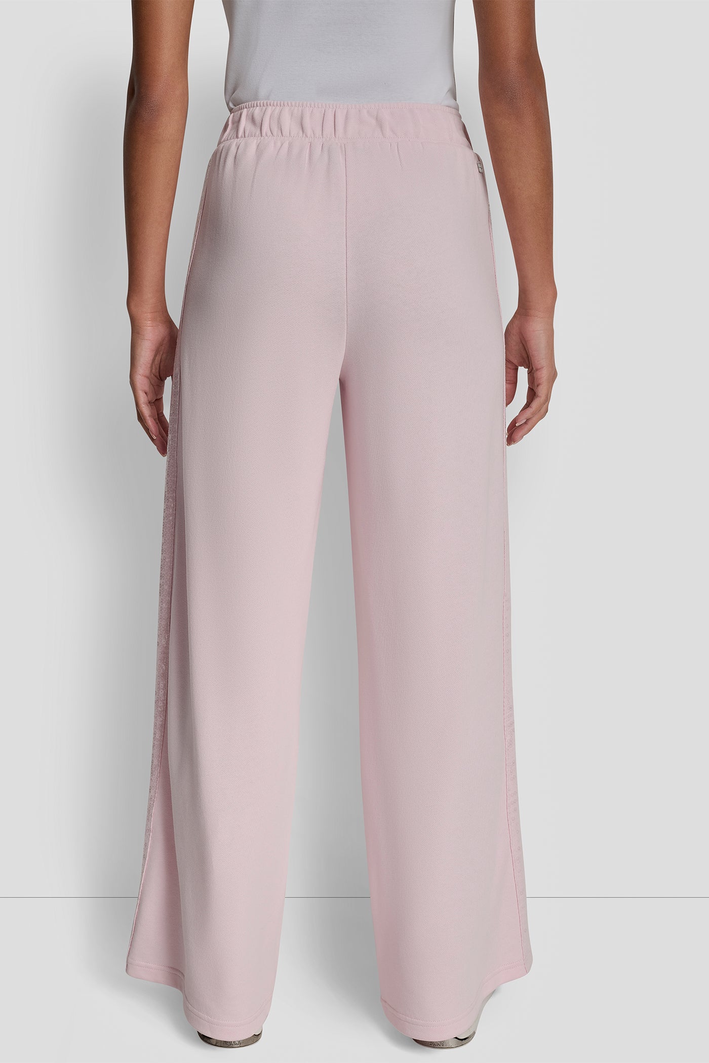 Pink Moon SEQUIN STRIPE WIDE LEG PANT, VIEW 2 | SELECT STYLES
