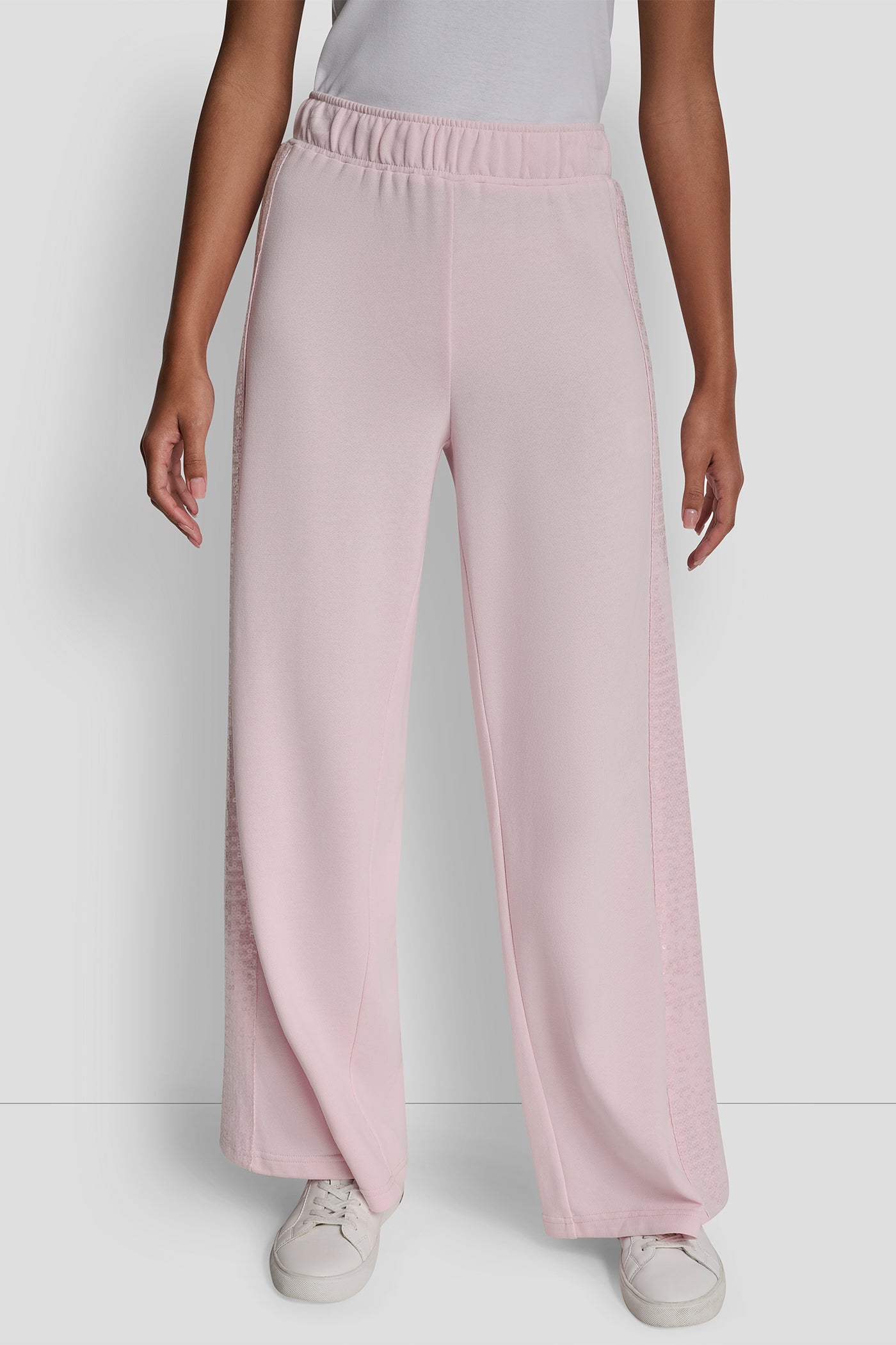 SEQUIN STRIPE WIDE LEG PANT VIEW 3 | SELECT STYLES