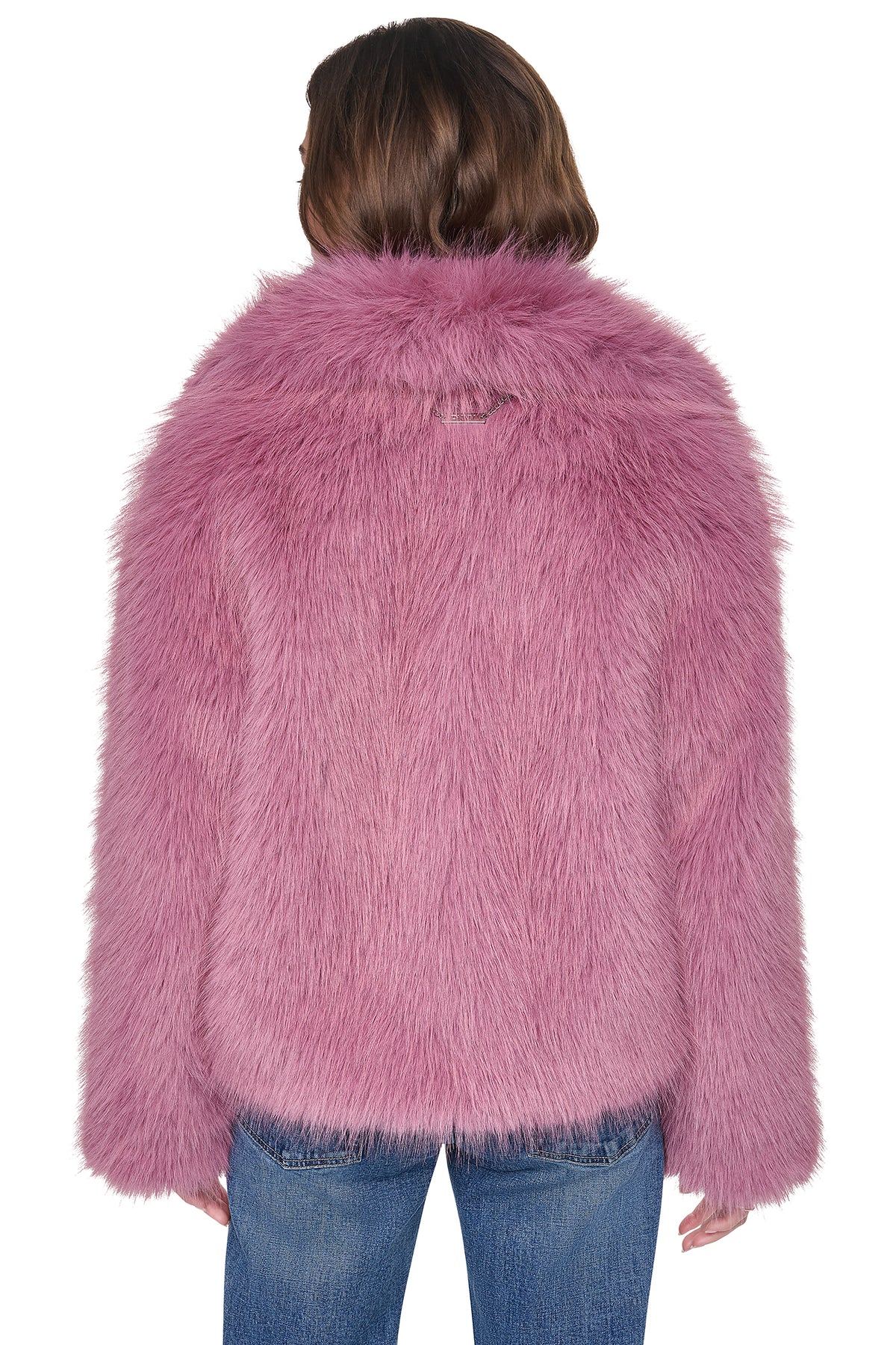 SHORT FAUX FUR JACKET VIEW 2